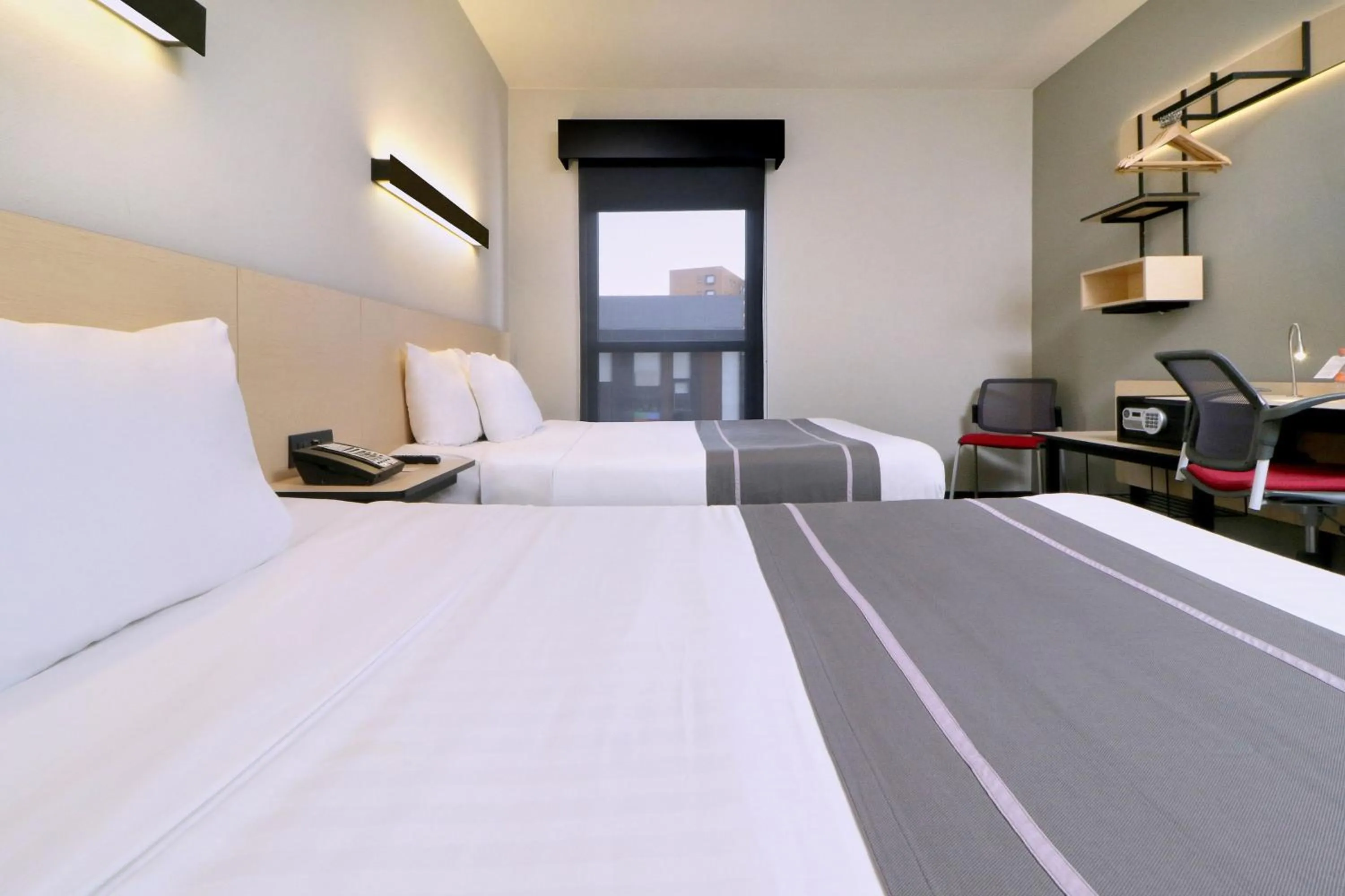 Bedroom, Bed in City Express Plus by Marriott Monterrey Nuevo Sur