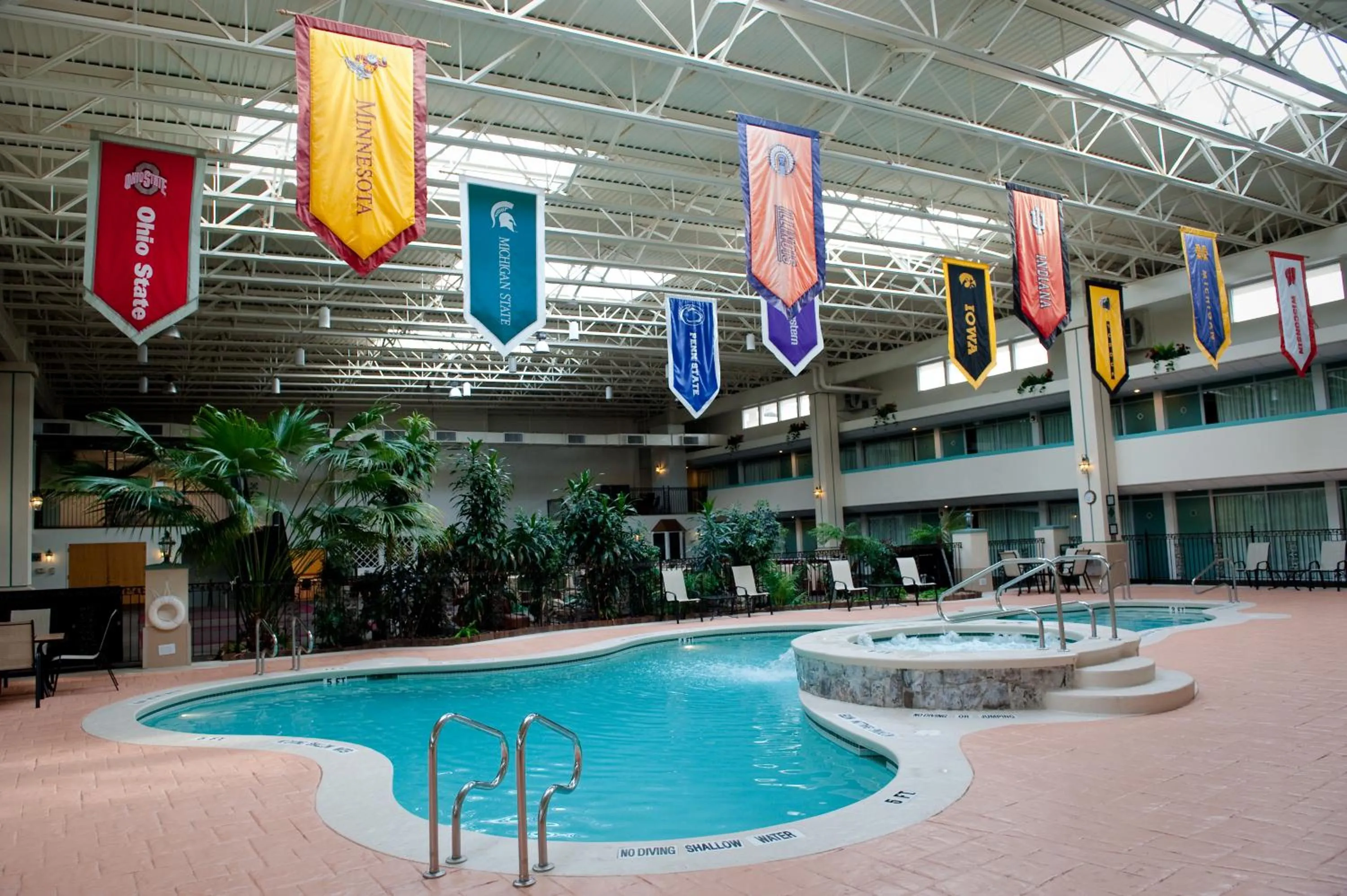 Swimming pool in Ramada by Wyndham State College Hotel & Conference Center