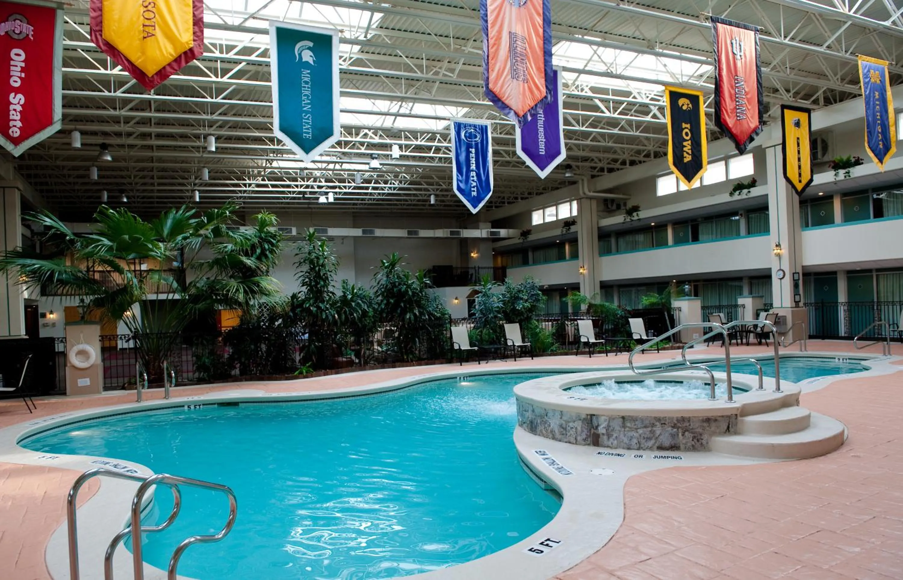 Swimming pool in Ramada by Wyndham State College Hotel & Conference Center