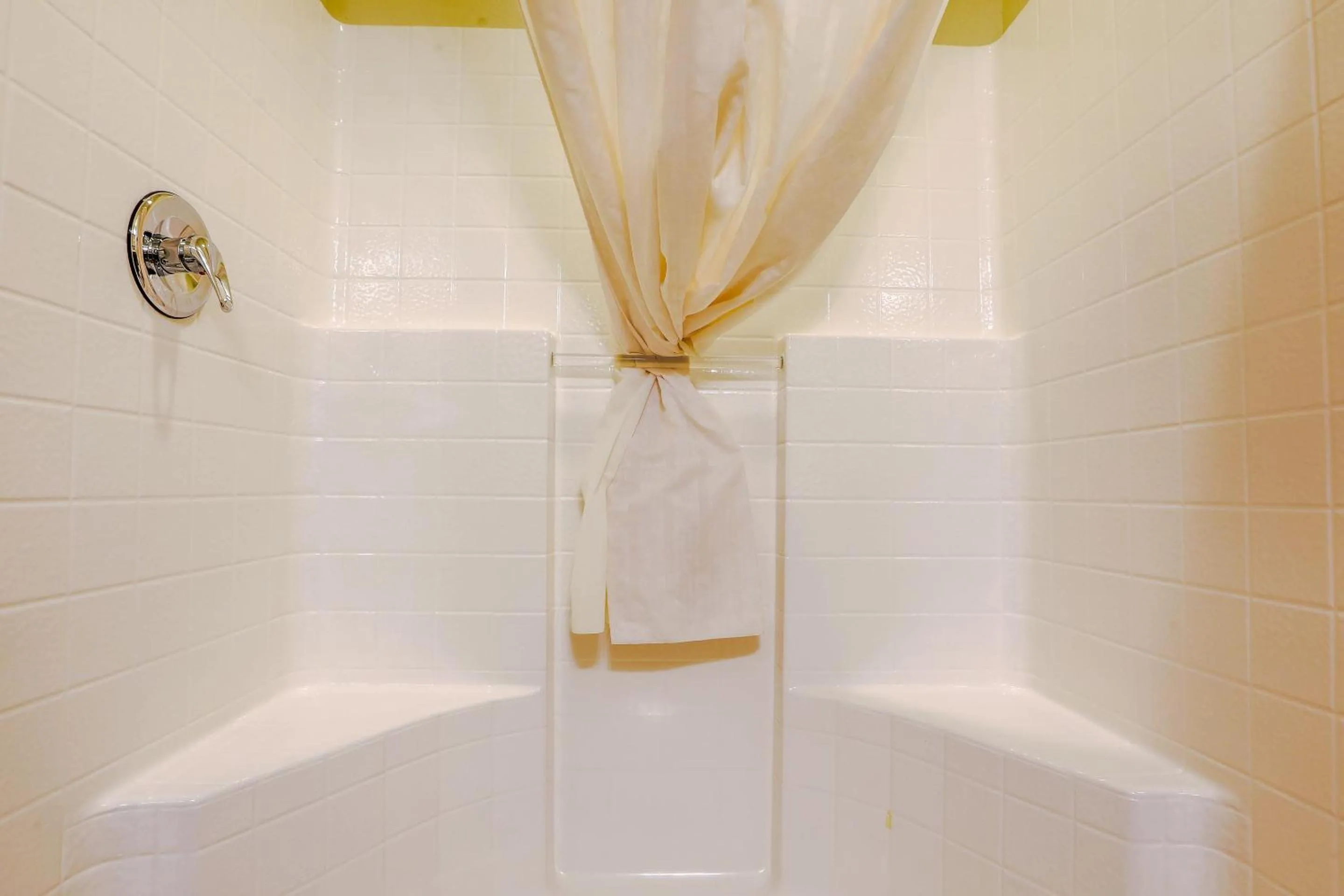 Bathroom in Evansville Inn & Suites by OYO