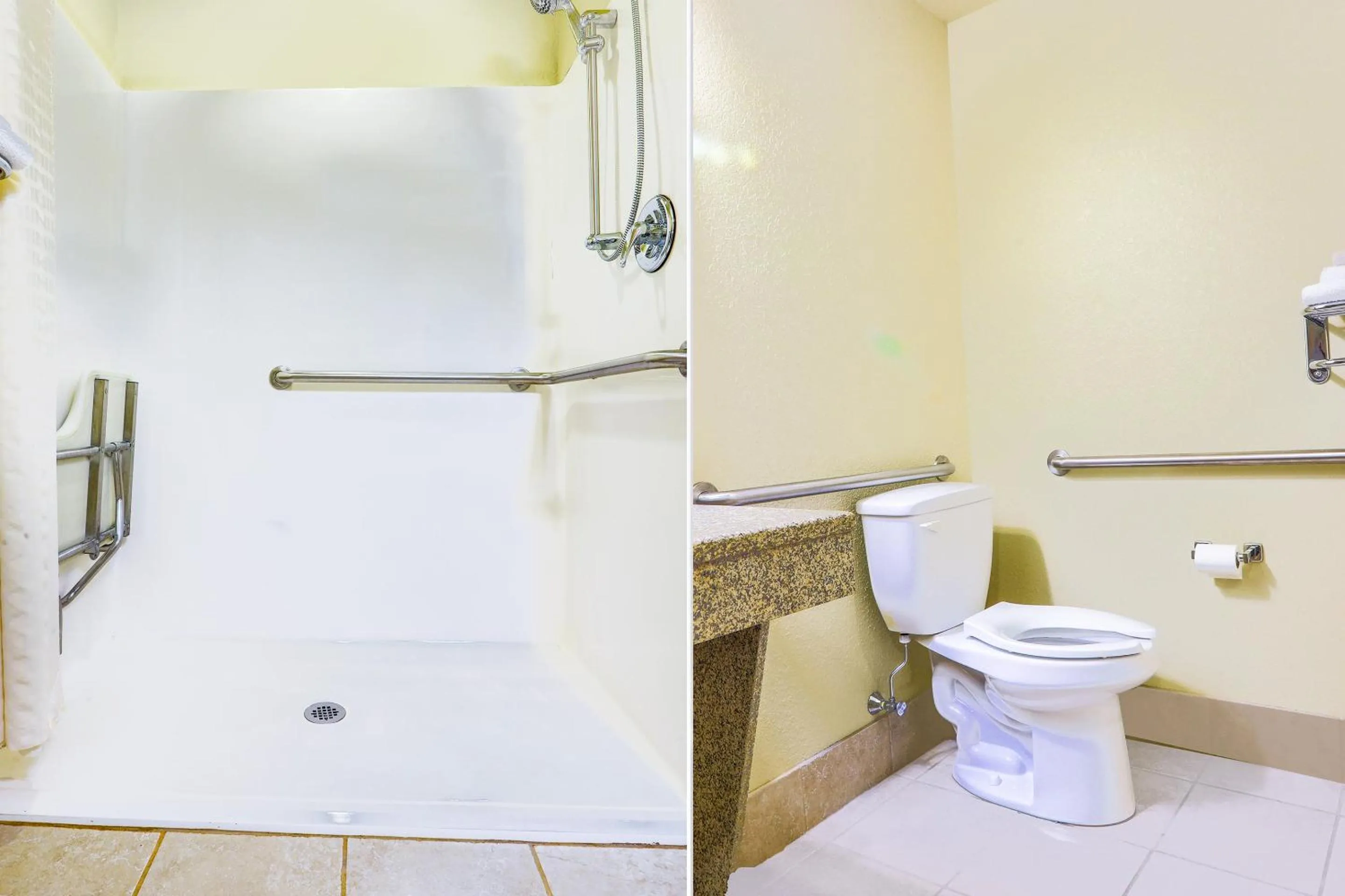 Bathroom in Evansville Inn & Suites by OYO