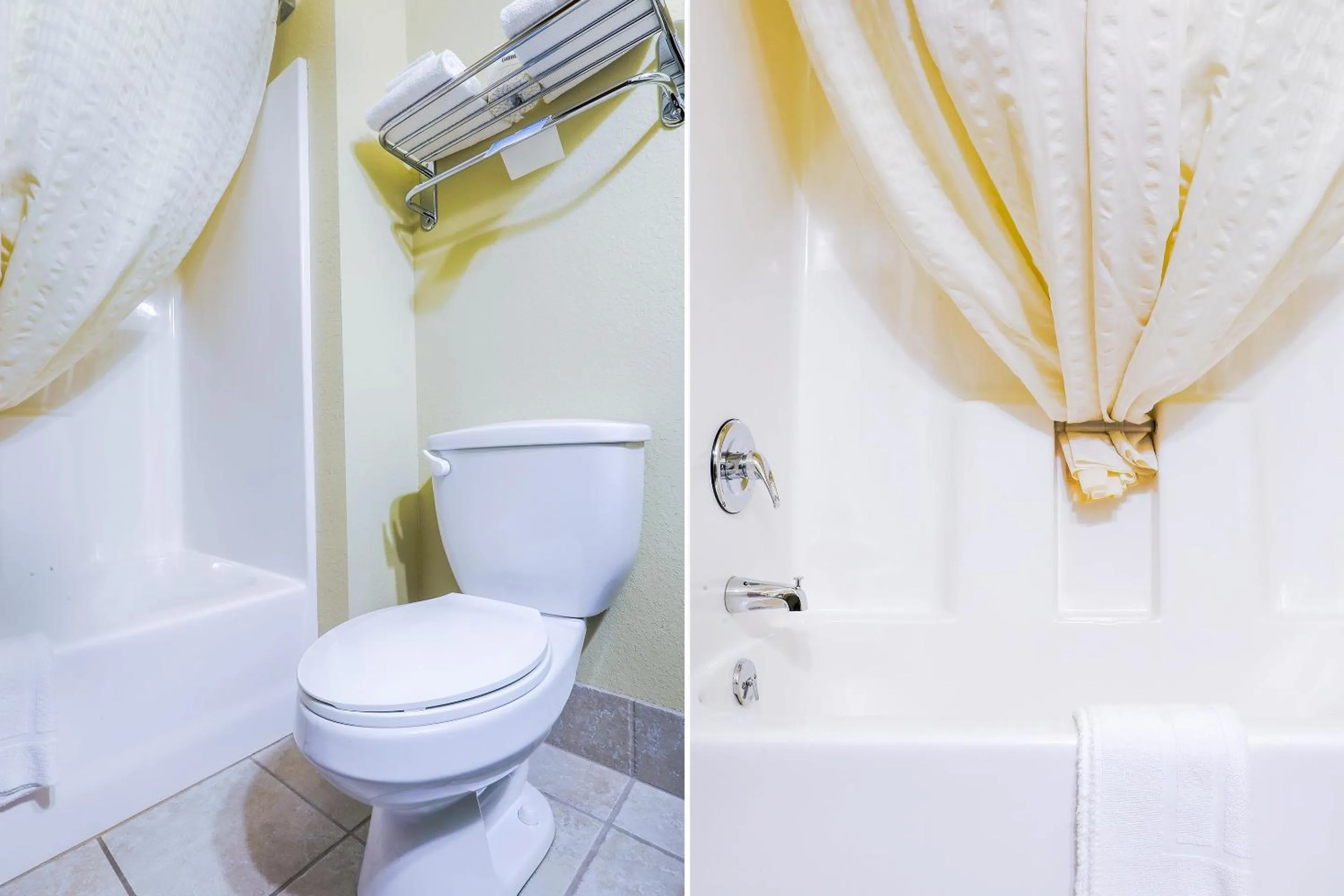 Bathroom in Evansville Inn & Suites by OYO