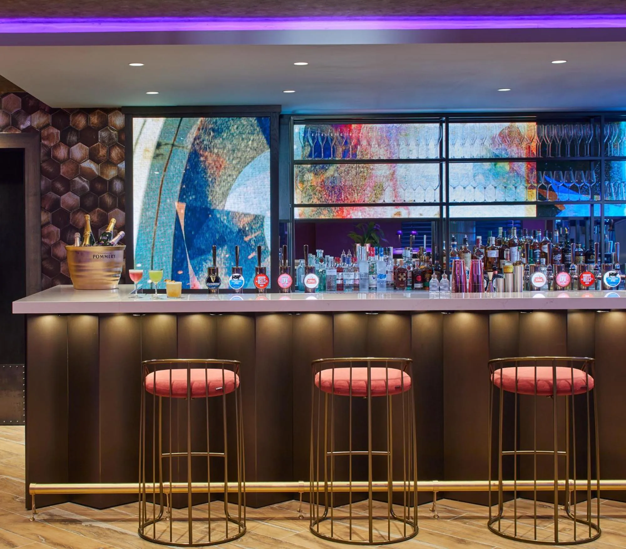 Lounge or bar in NYX Hotel Edinburgh