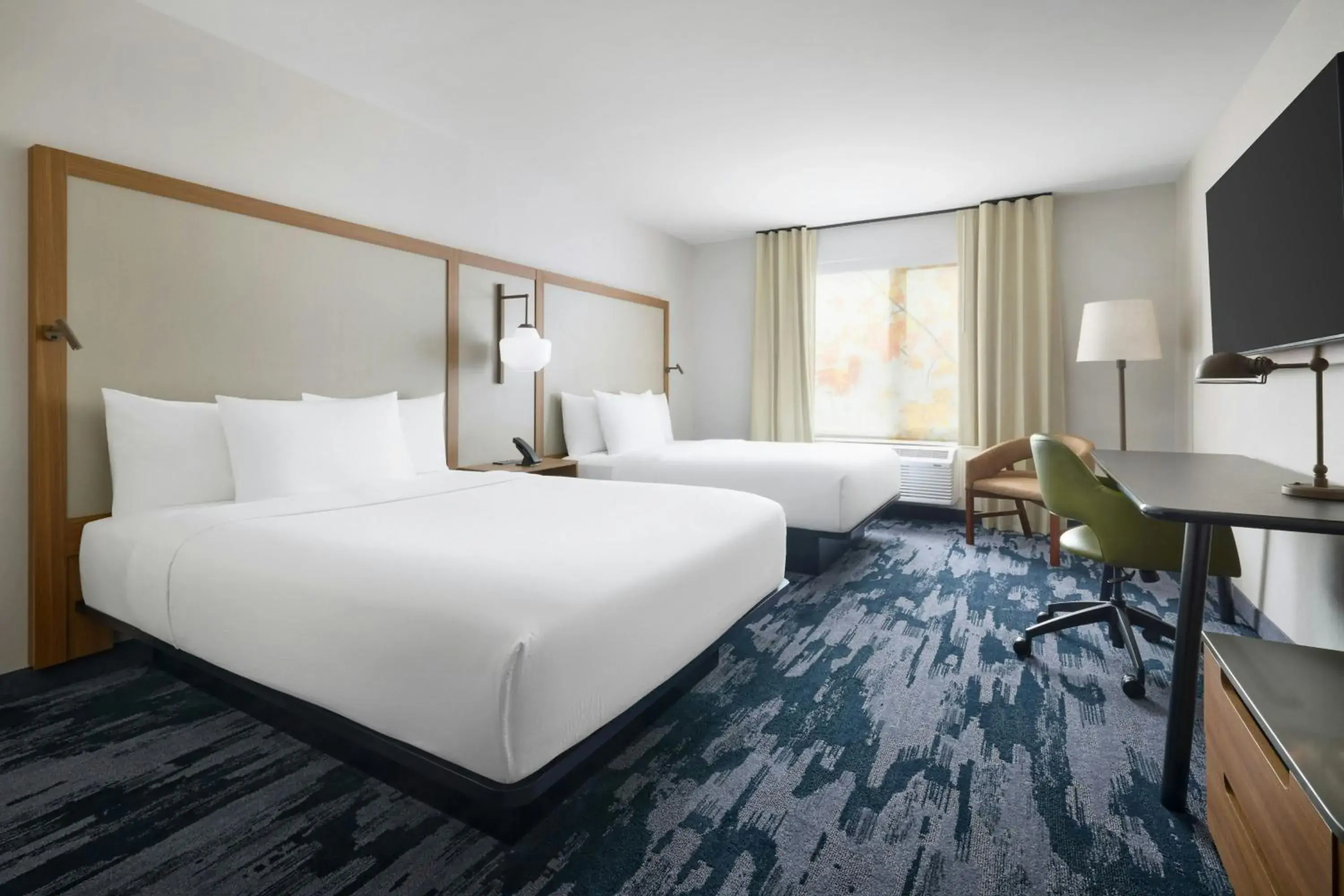 Standard Queen Room with Two Queen Beds in Fairfield by Marriott Inn & Suites Union Standard Queen Room with Two Queen Beds in Fairfield by Marriott Inn & Suites Union