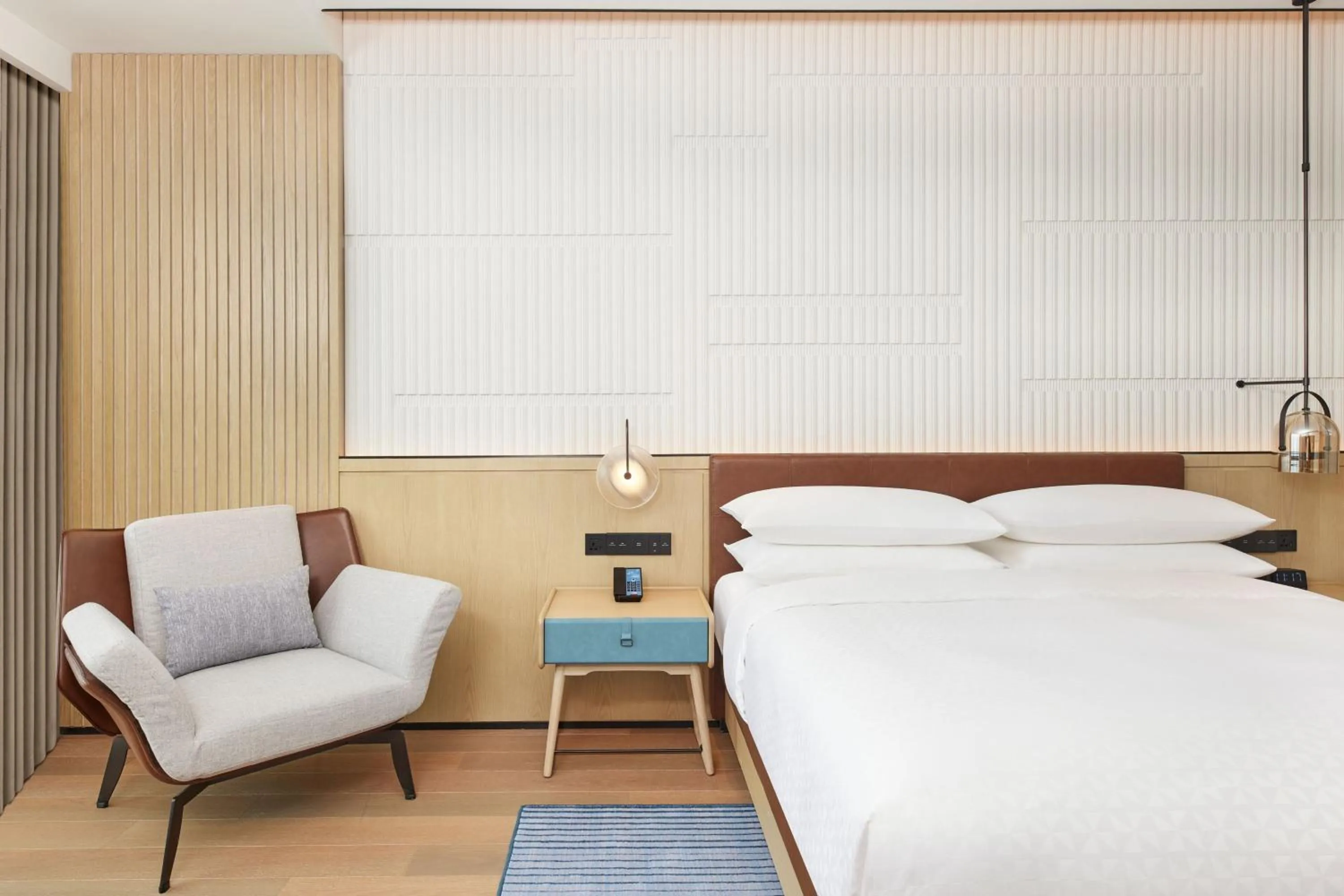 Photo of the whole room, Bed in Four Points by Sheraton Xuancheng, Jingxian