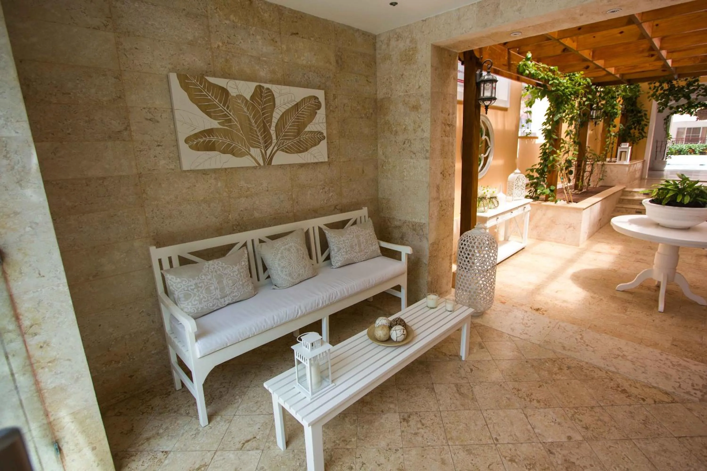 Lobby or reception in Los Flamencos Aparthotel Beach Club