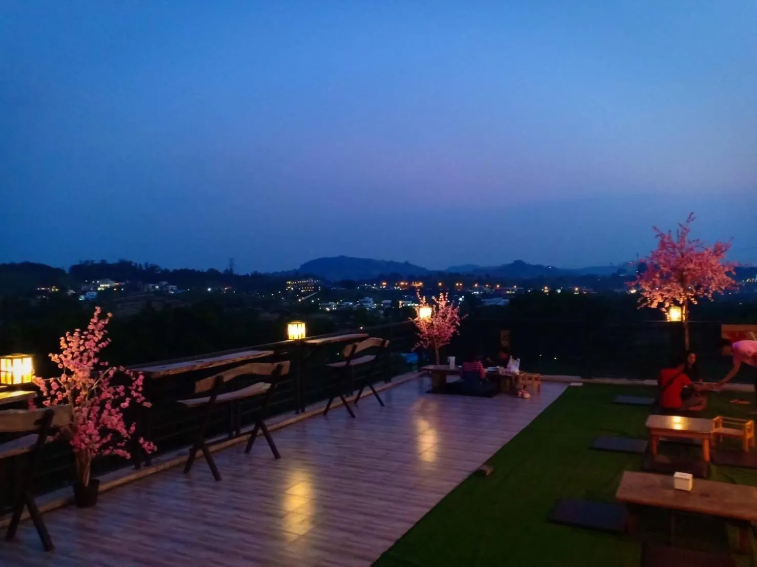 Natural landscape in Sakura Yama Resort ซากุระ ยามะรีสอร์ท