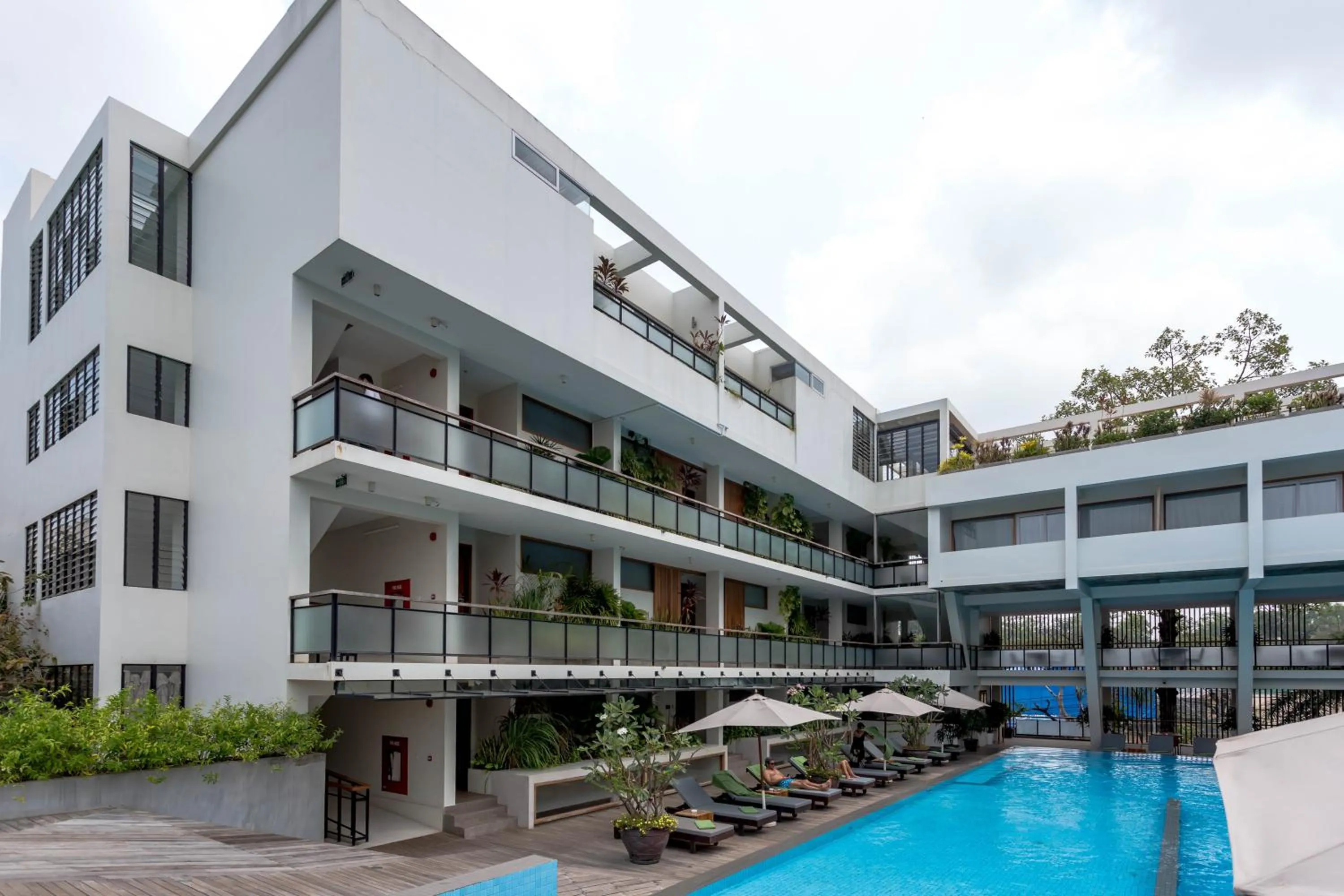 Pool view in Hotel Somadevi Angkor Boutique and Resort