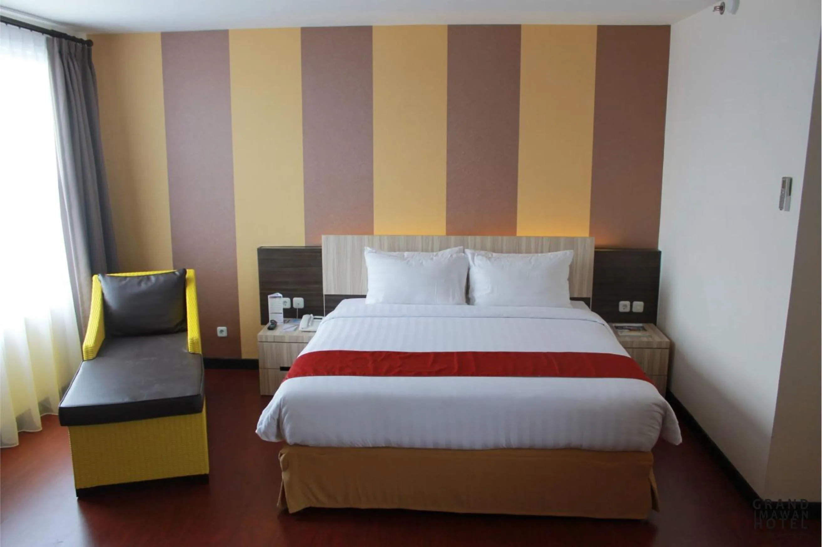 Seating area in Grand Imawan Hotel