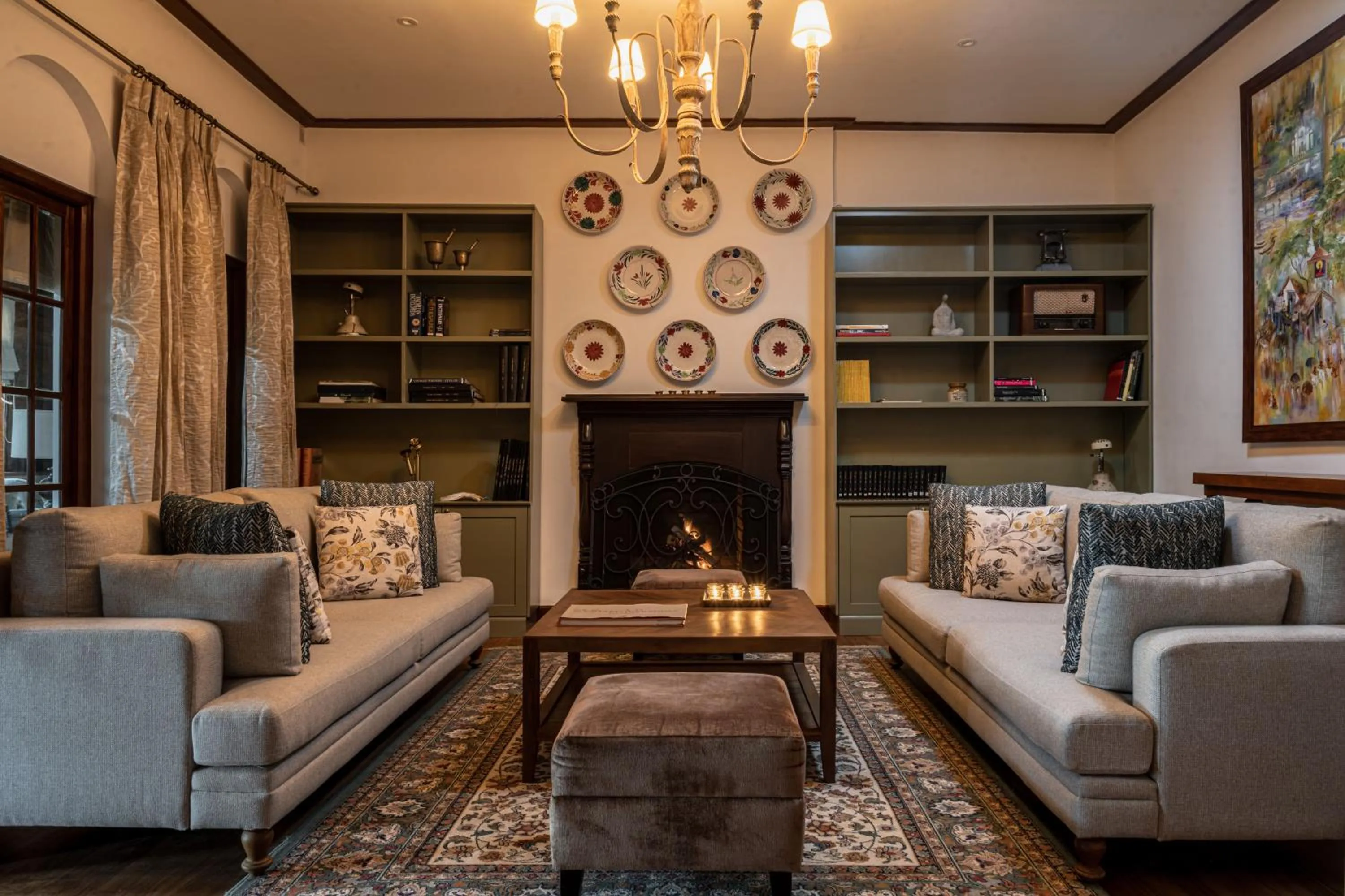 Lounge or bar in Stafford Bungalow - Exclusive Luxury Within A Private Tea Estate