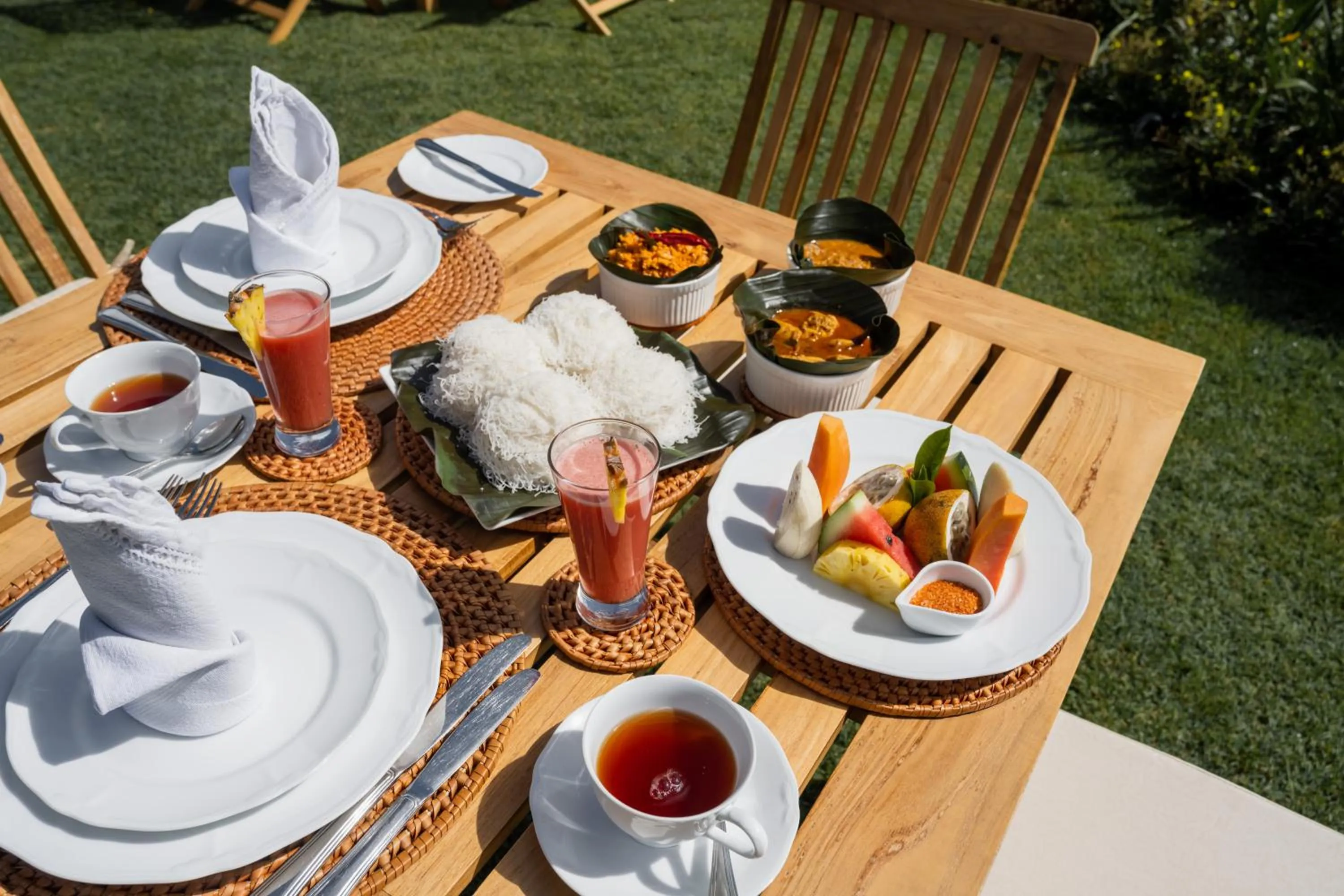 Breakfast in Stafford Bungalow - Exclusive Luxury Within A Private Tea Estate
