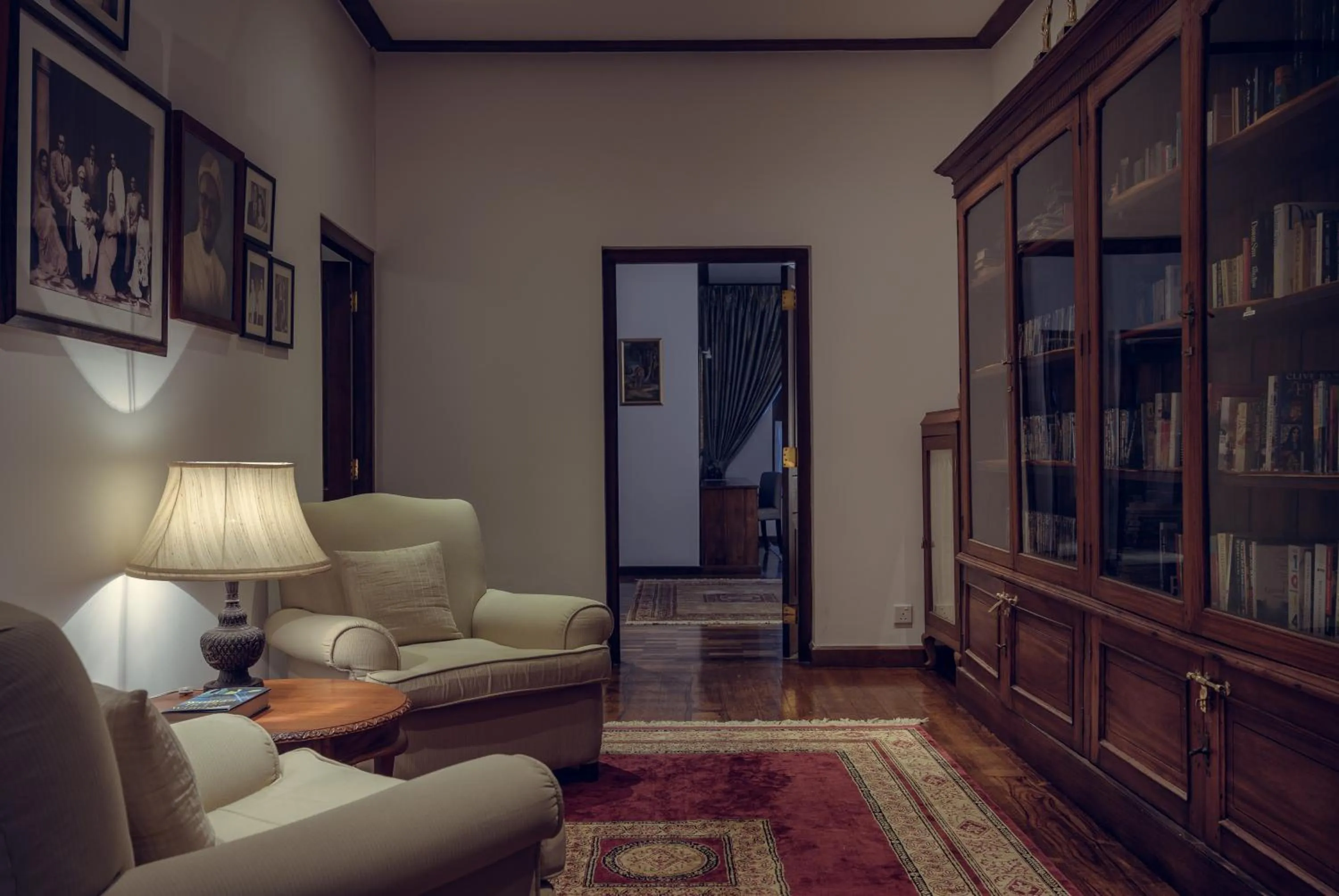 Library in Stafford Bungalow - Exclusive Luxury Within A Private Tea Estate