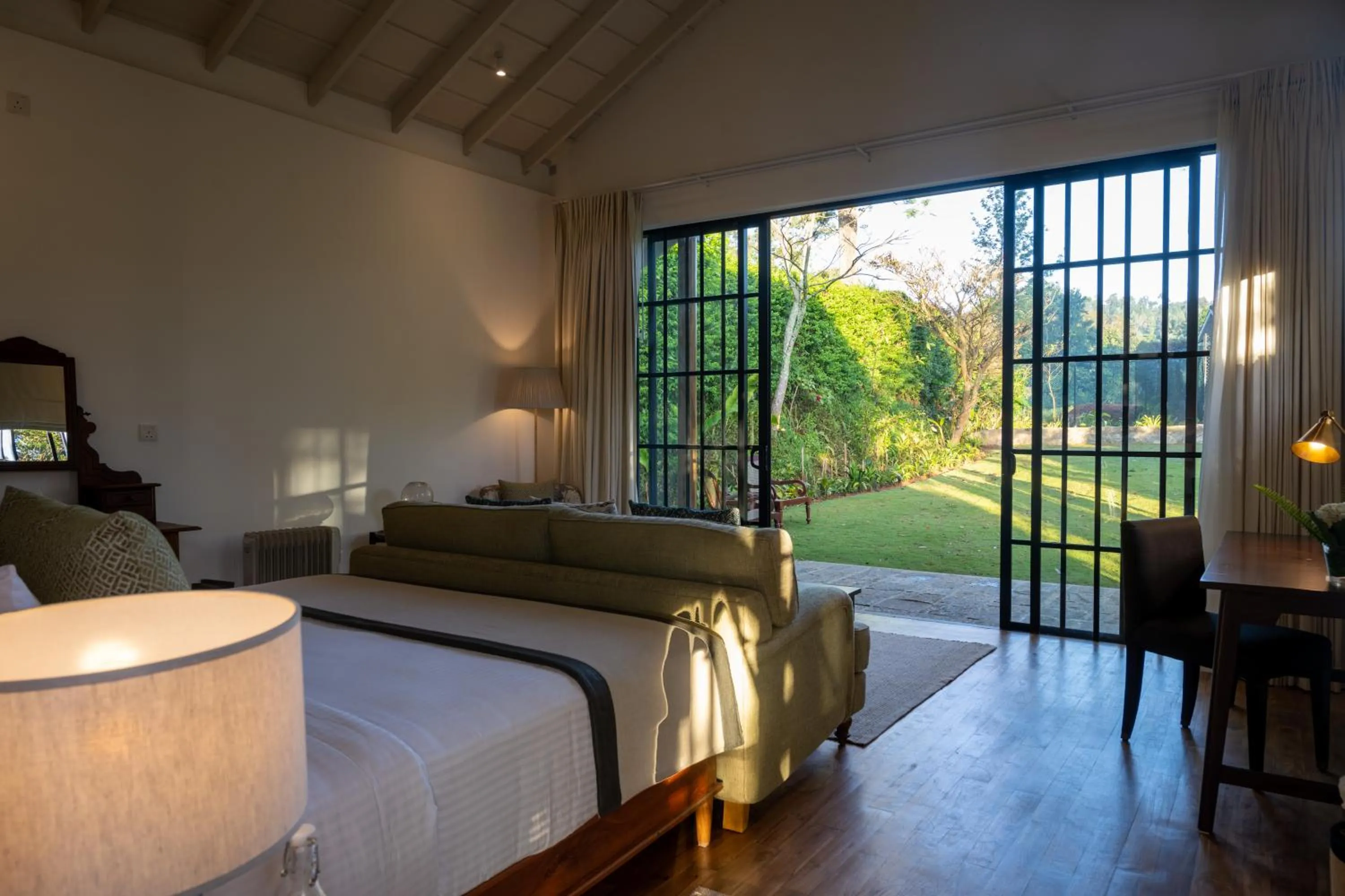 View (from property/room), Bed in Stafford Bungalow - Exclusive Luxury Within A Private Tea Estate