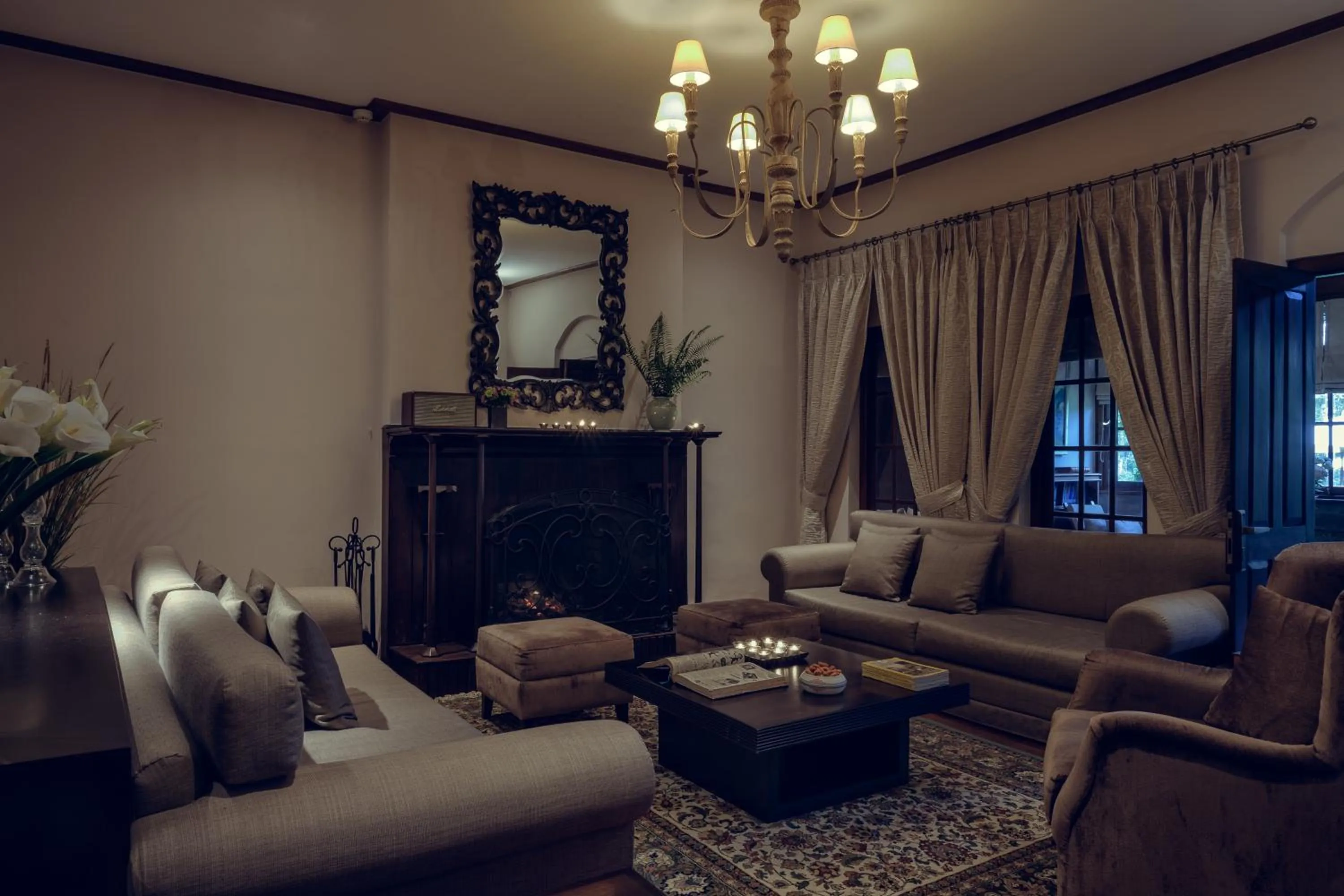 Living room in Stafford Bungalow - Exclusive Luxury Within A Private Tea Estate