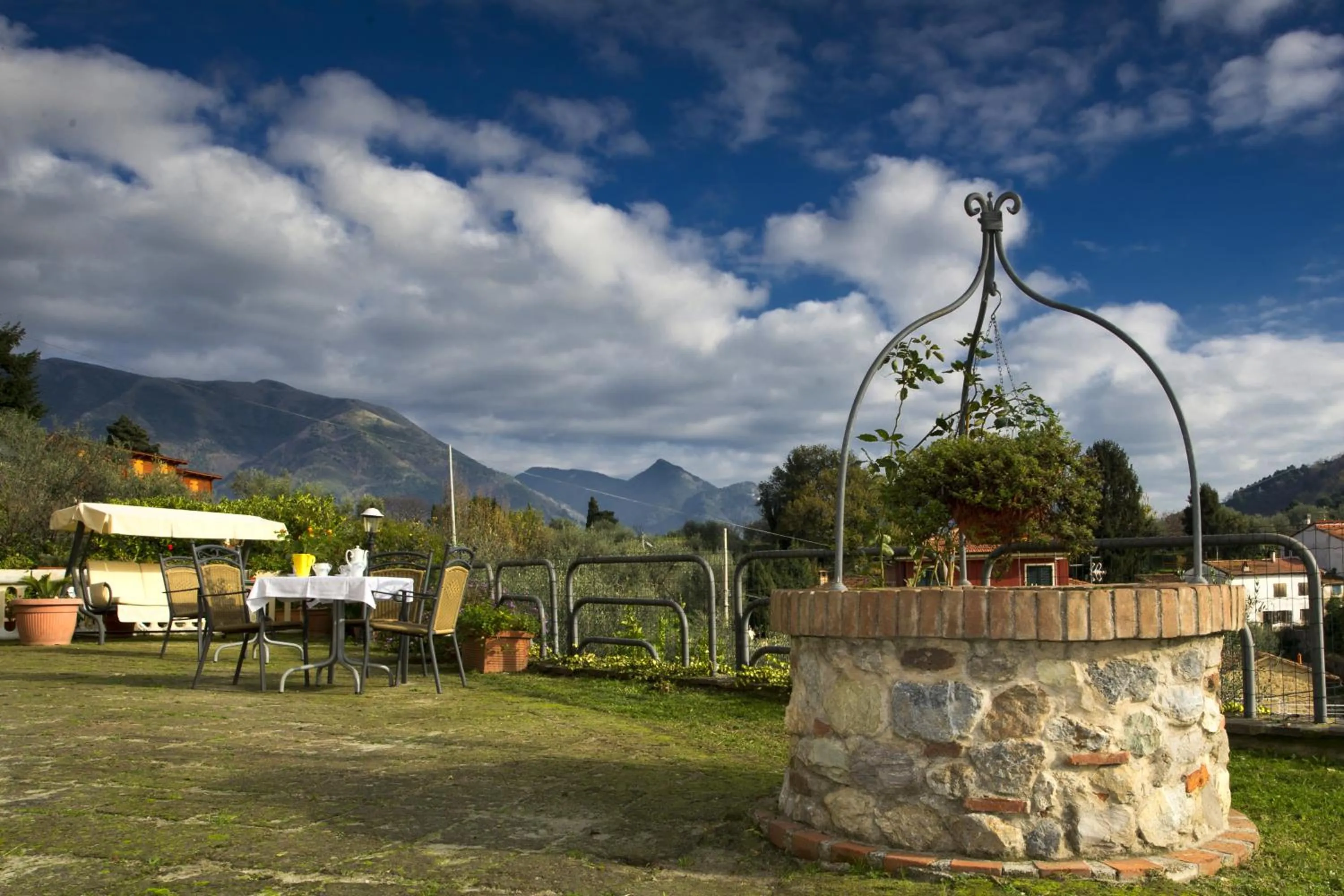 Garden in B&B Il Trebbio