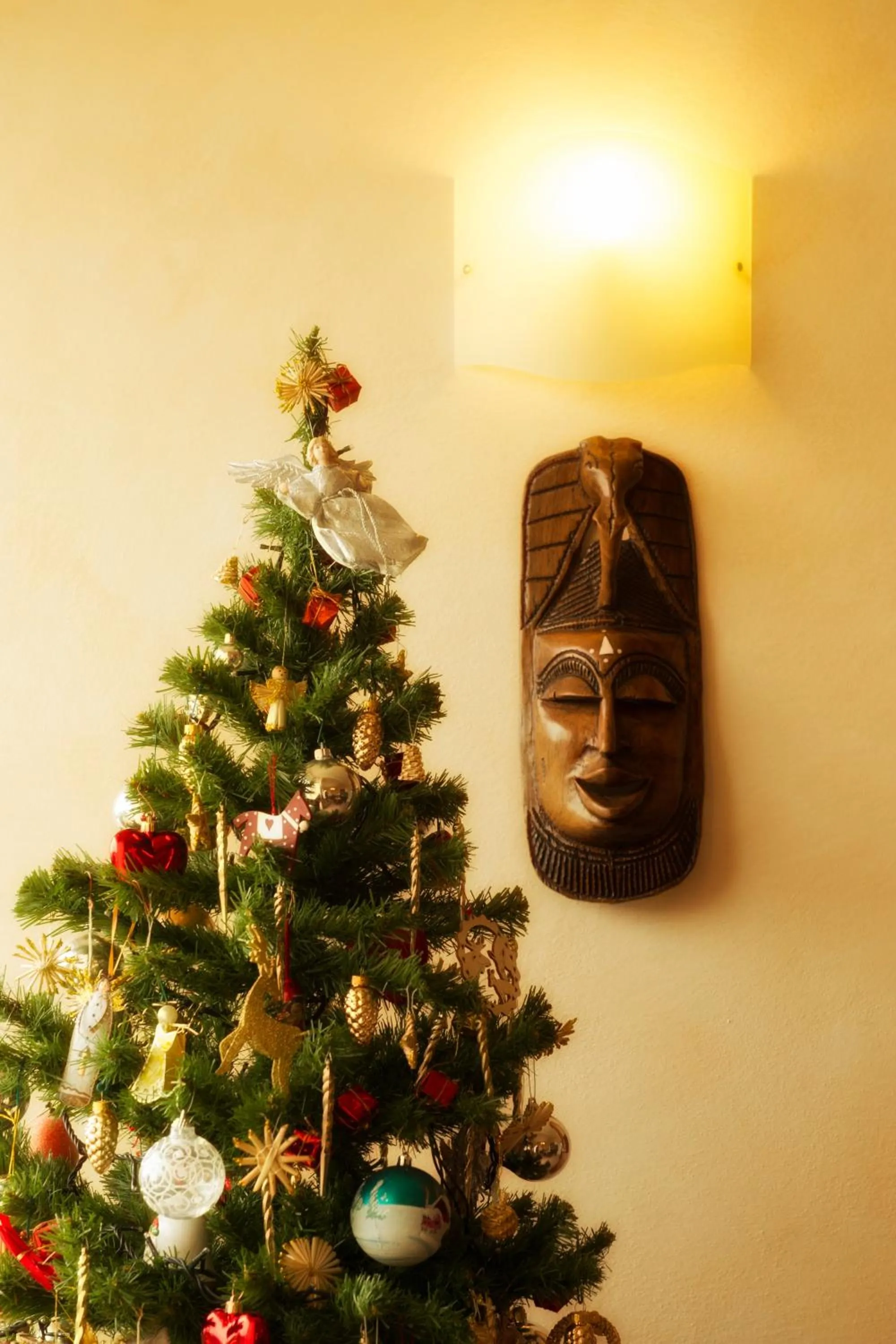 Decorative detail in B&B Il Trebbio