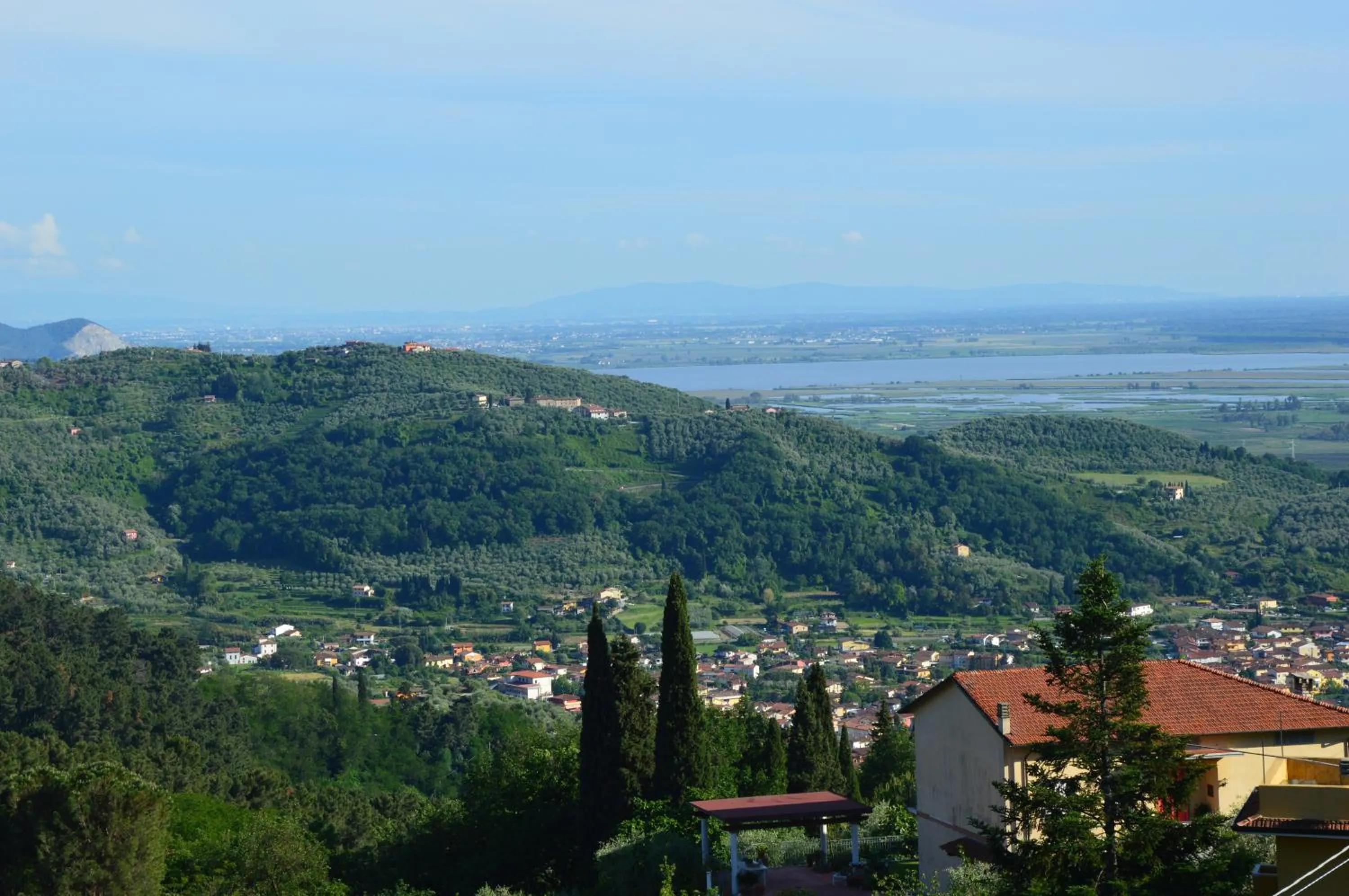 Balcony/Terrace in B&B Il Trebbio