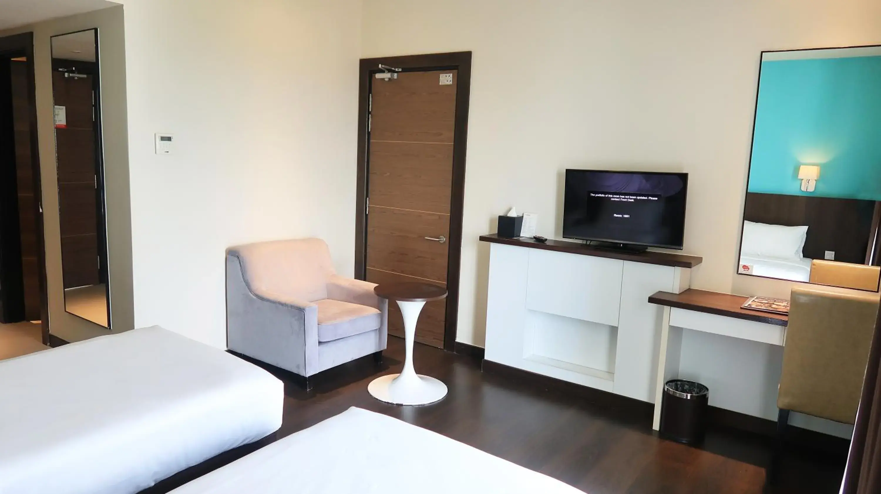 Deluxe Twin Room with Sky View in Wyndham Garden i-City Shah Alam Deluxe Twin Room with Sky View in Wyndham Garden i-City Shah Alam