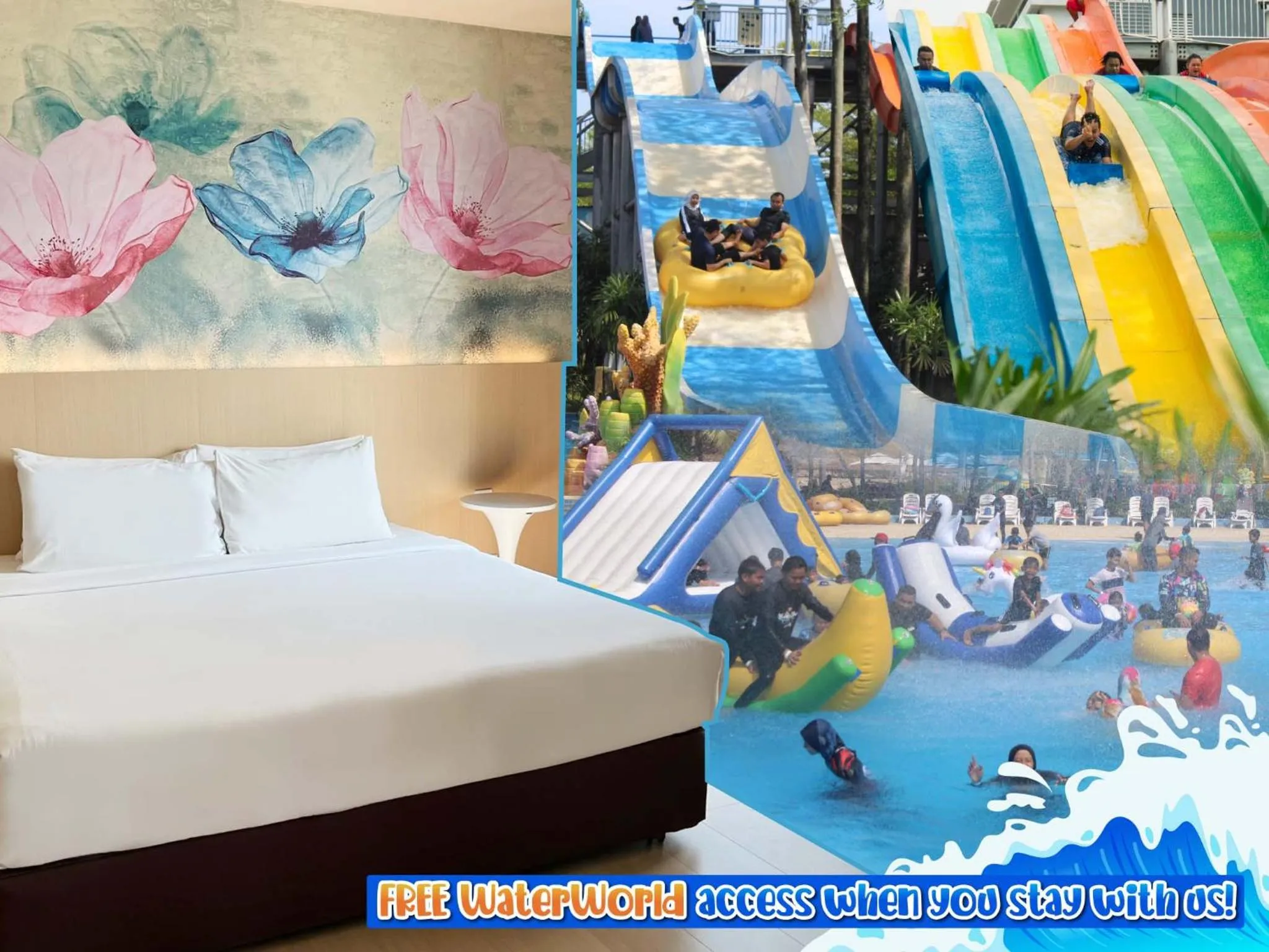 Bed in Wyndham Garden i-City Shah Alam