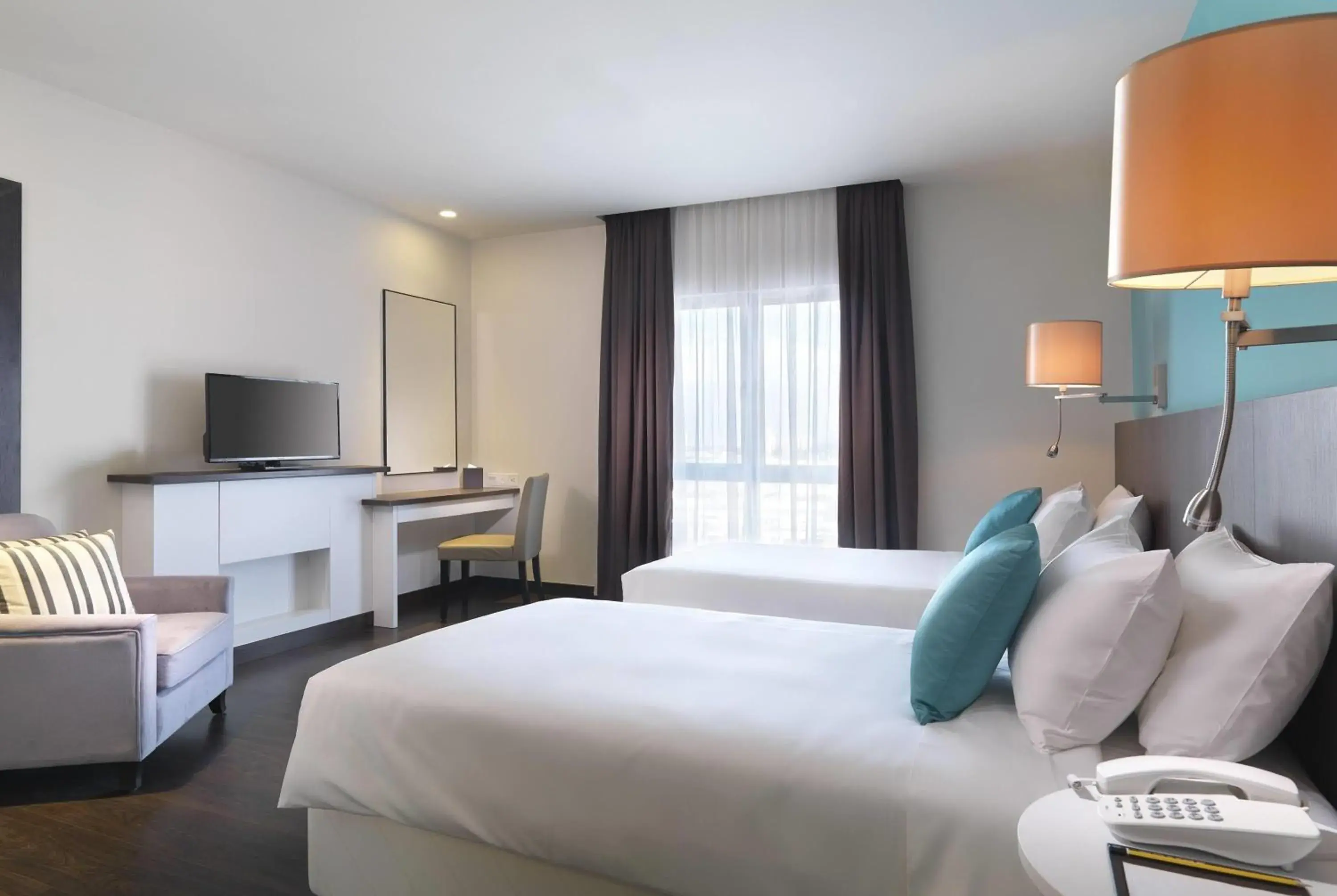 Deluxe Twin Room in Wyndham Garden i-City Shah Alam Deluxe Twin Room in Wyndham Garden i-City Shah Alam