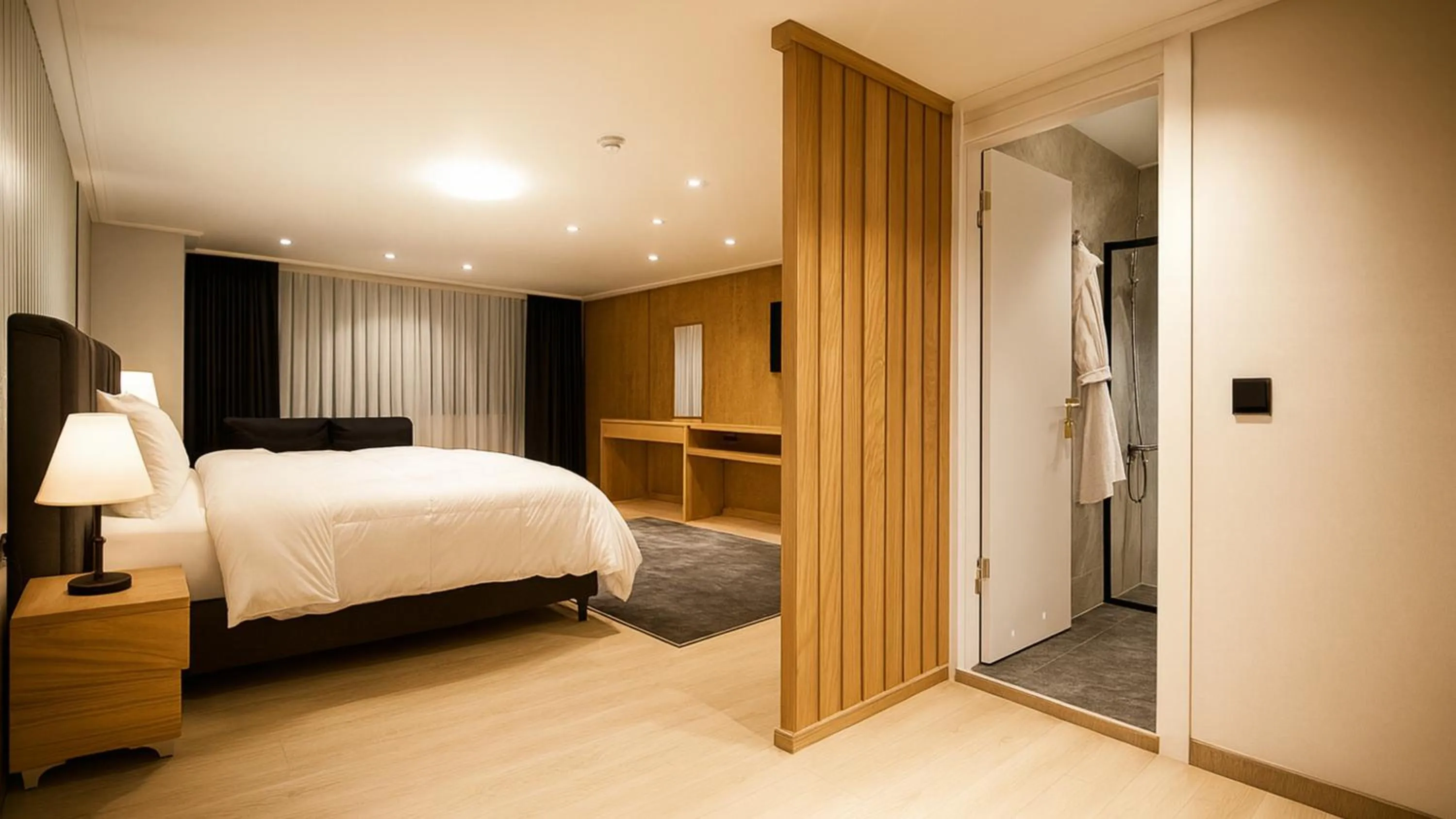 Bedroom, Bed in XLoft