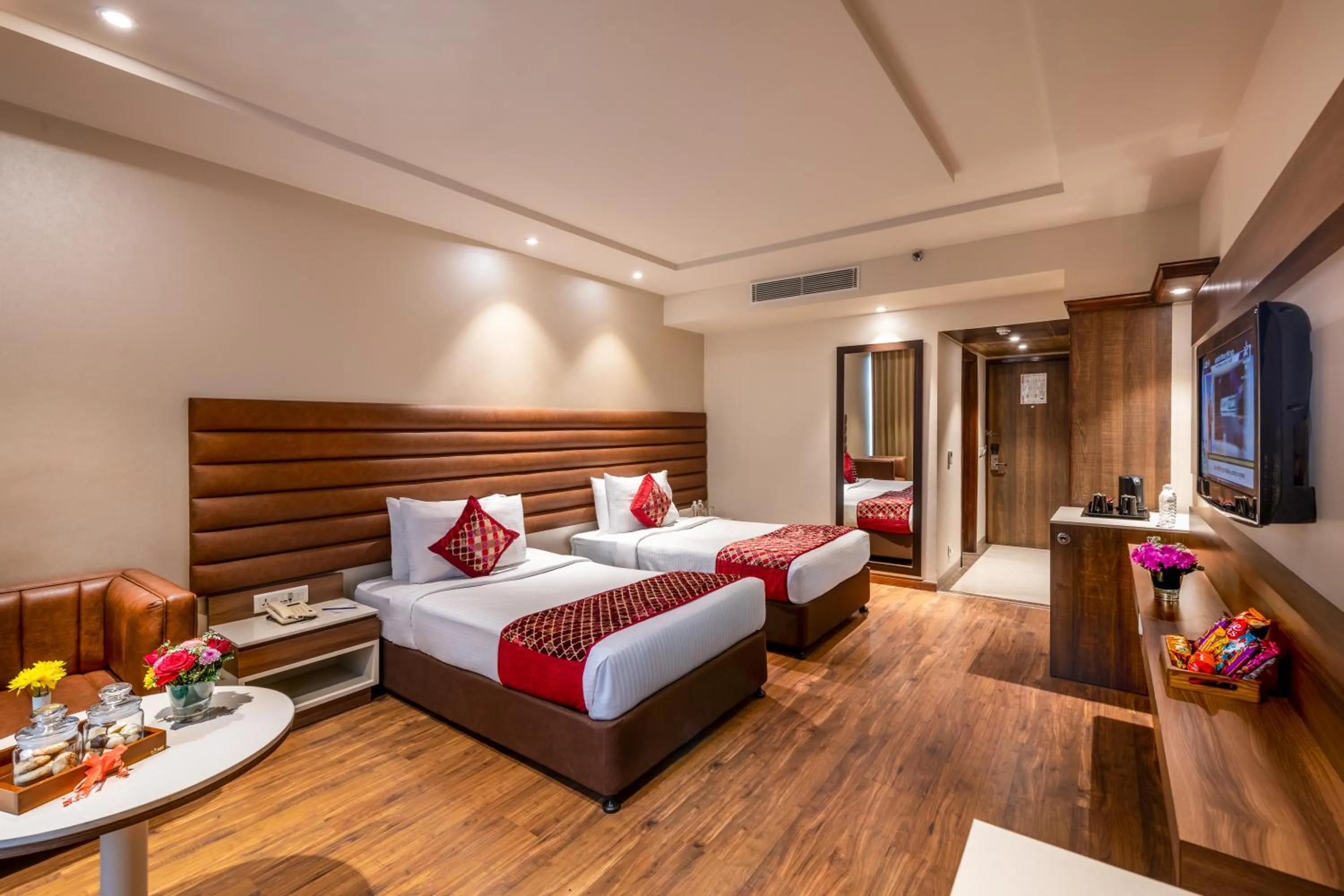 Bed in Comfort Inn Alstonia