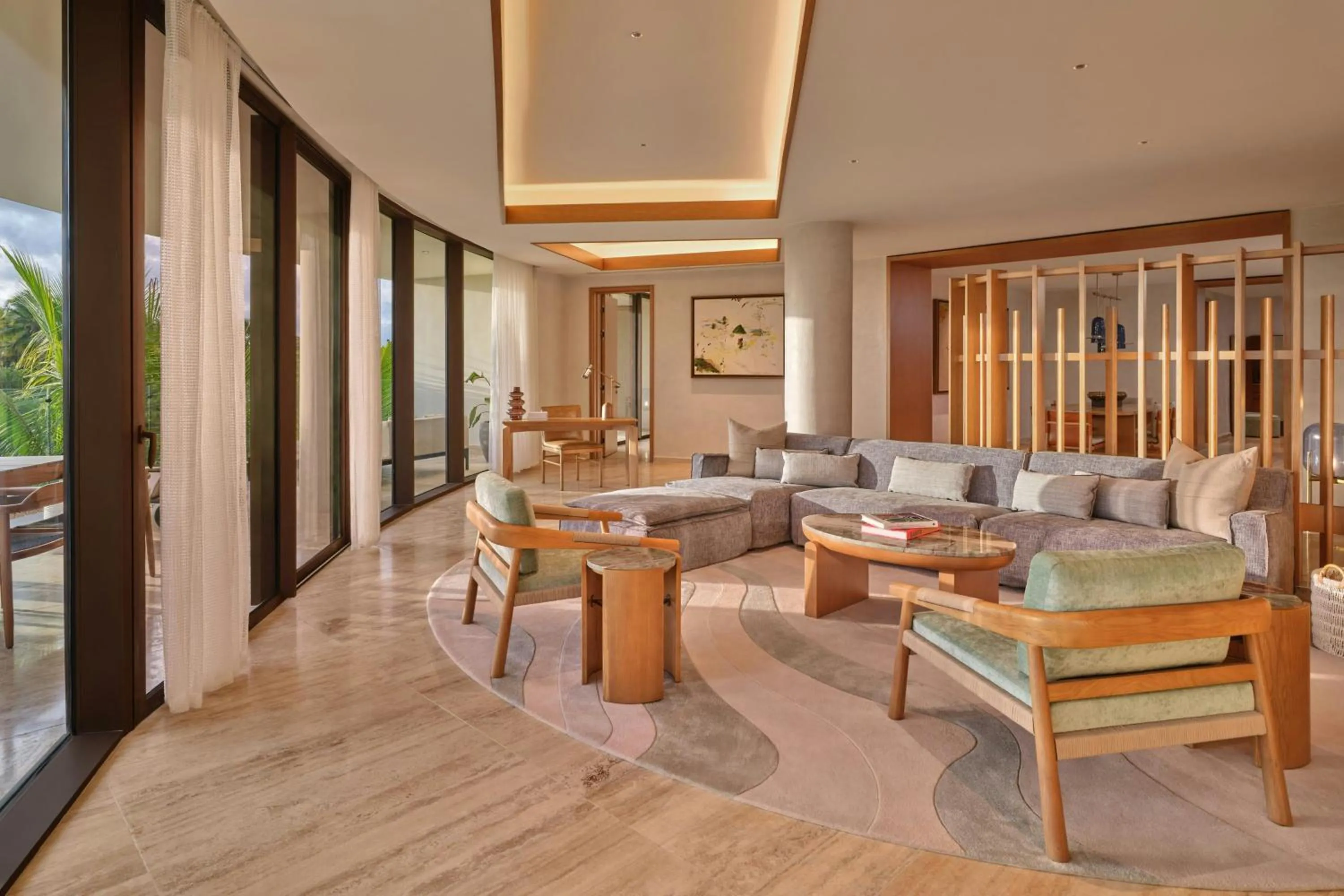 Living room in The St. Regis Cap Cana Resort