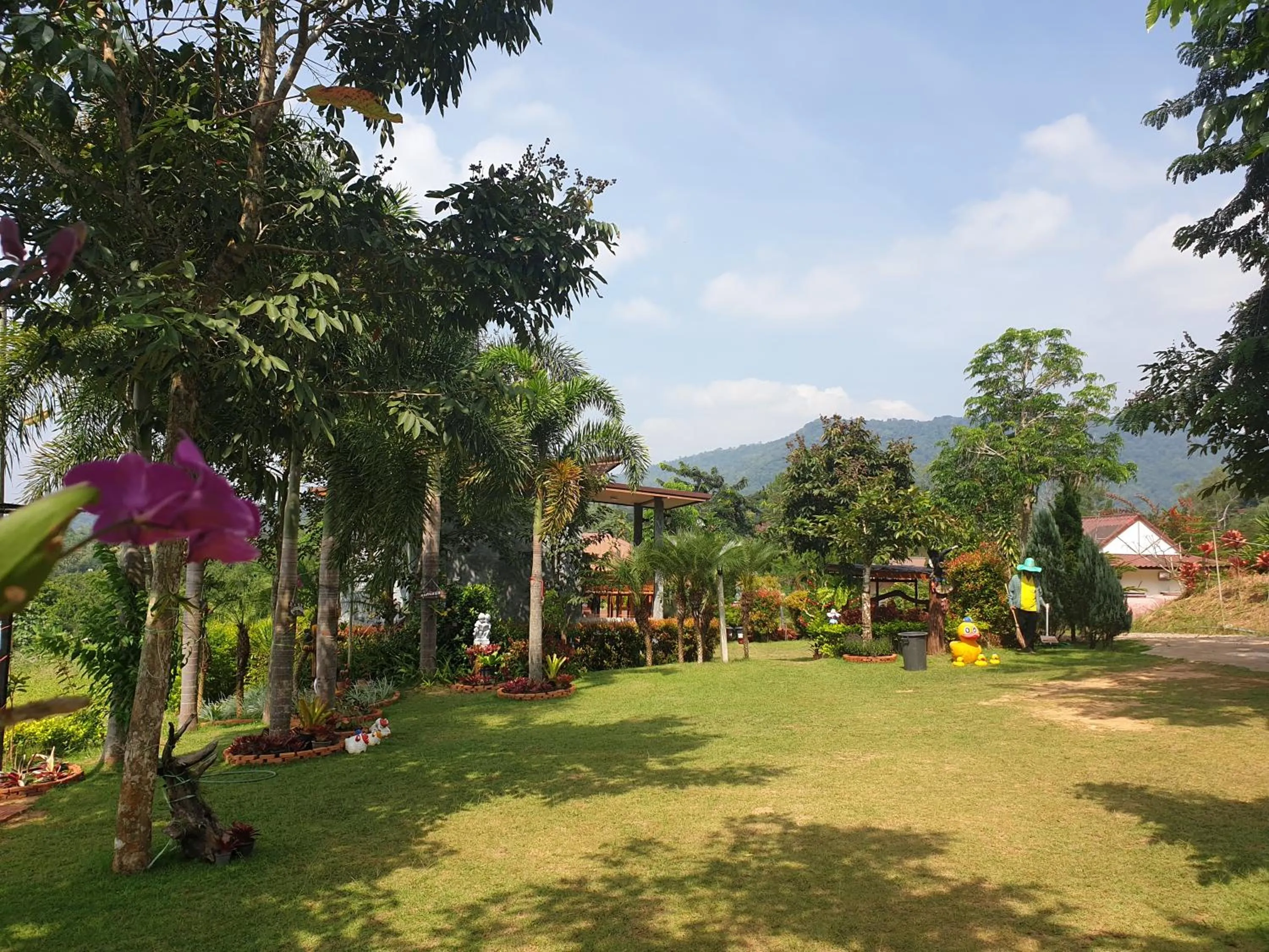 Garden in Khao Kho Lucky Hill Resort