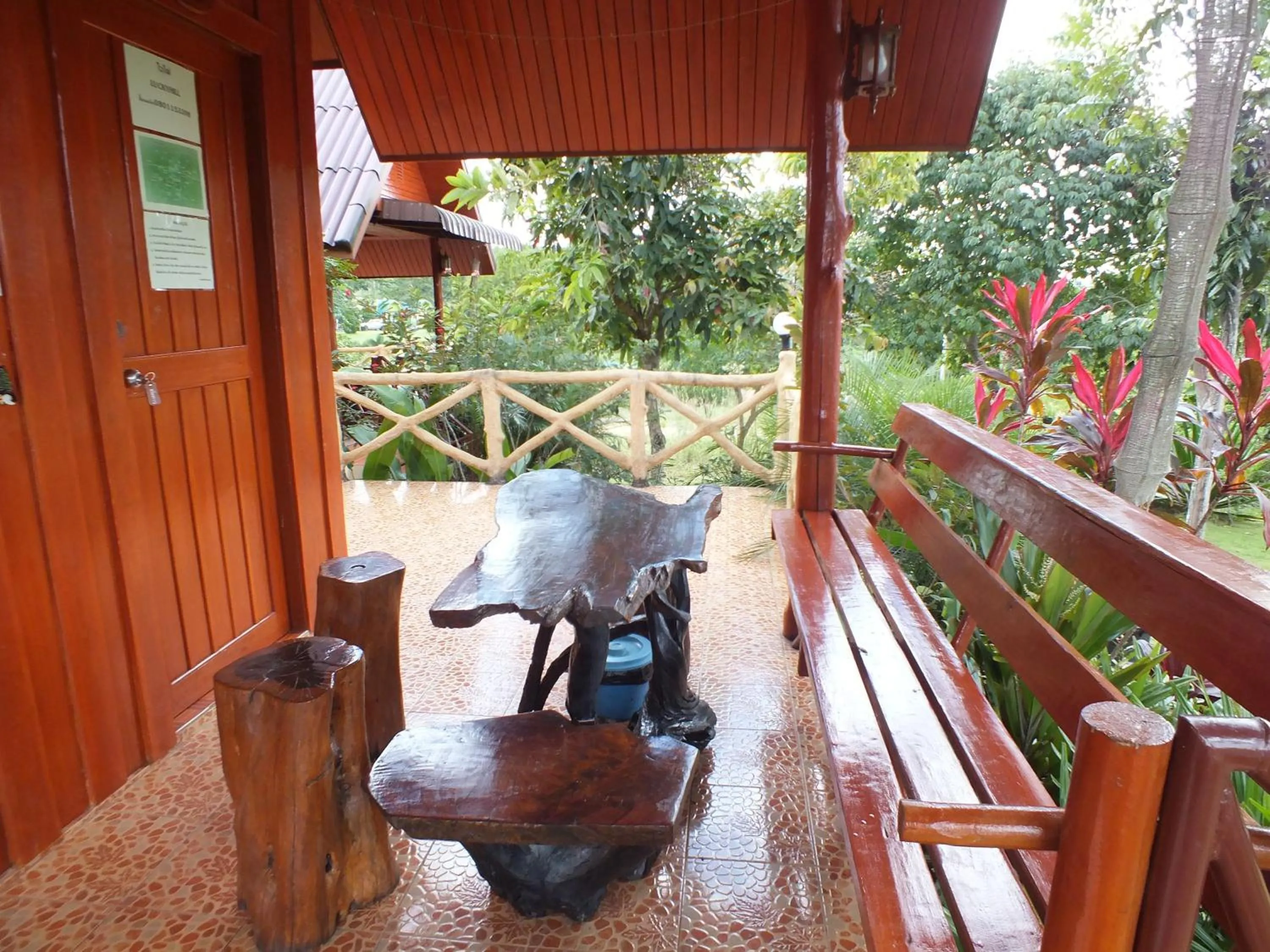 Balcony/Terrace in Khao Kho Lucky Hill Resort
