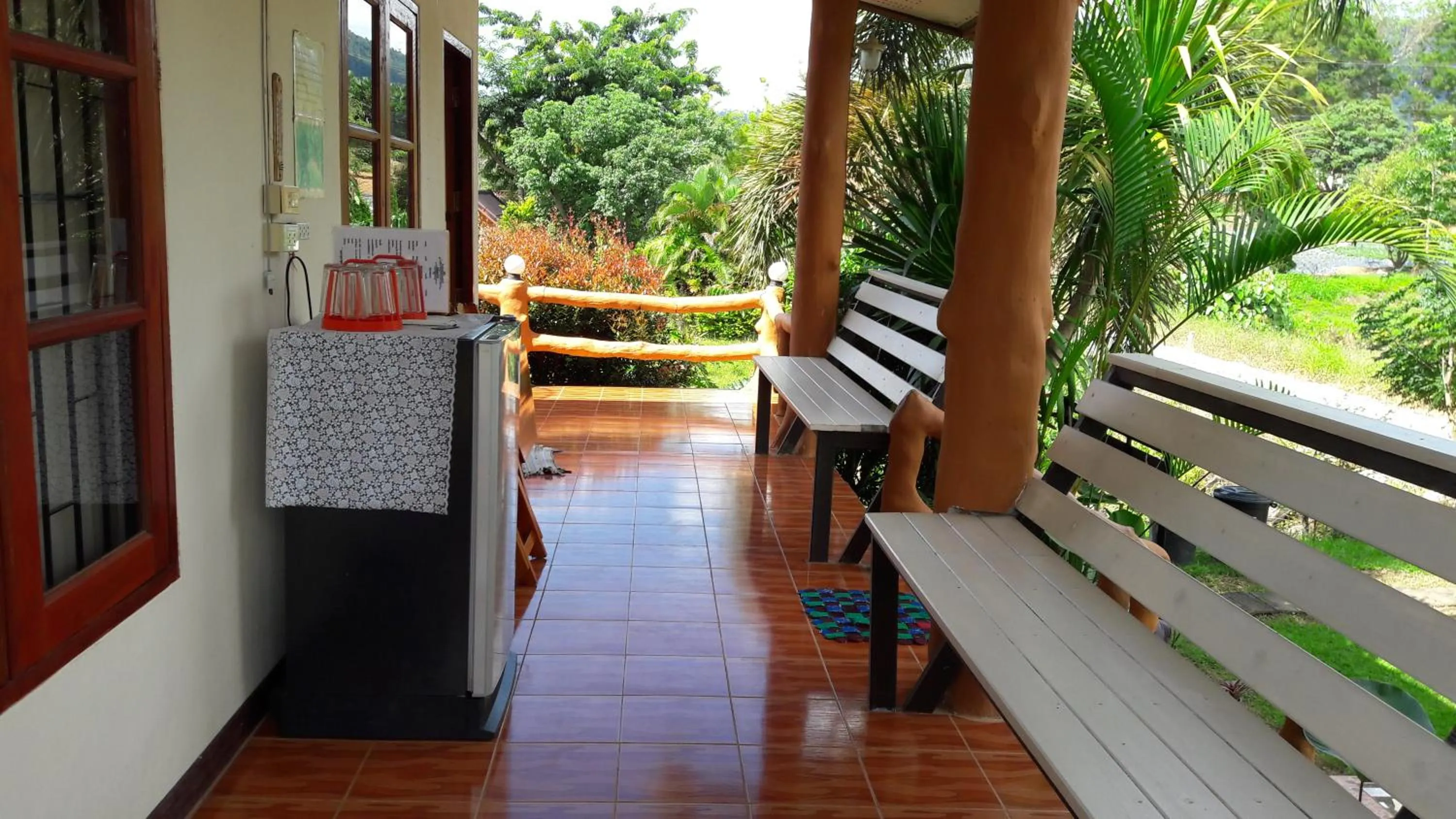 Patio in Khao Kho Lucky Hill Resort