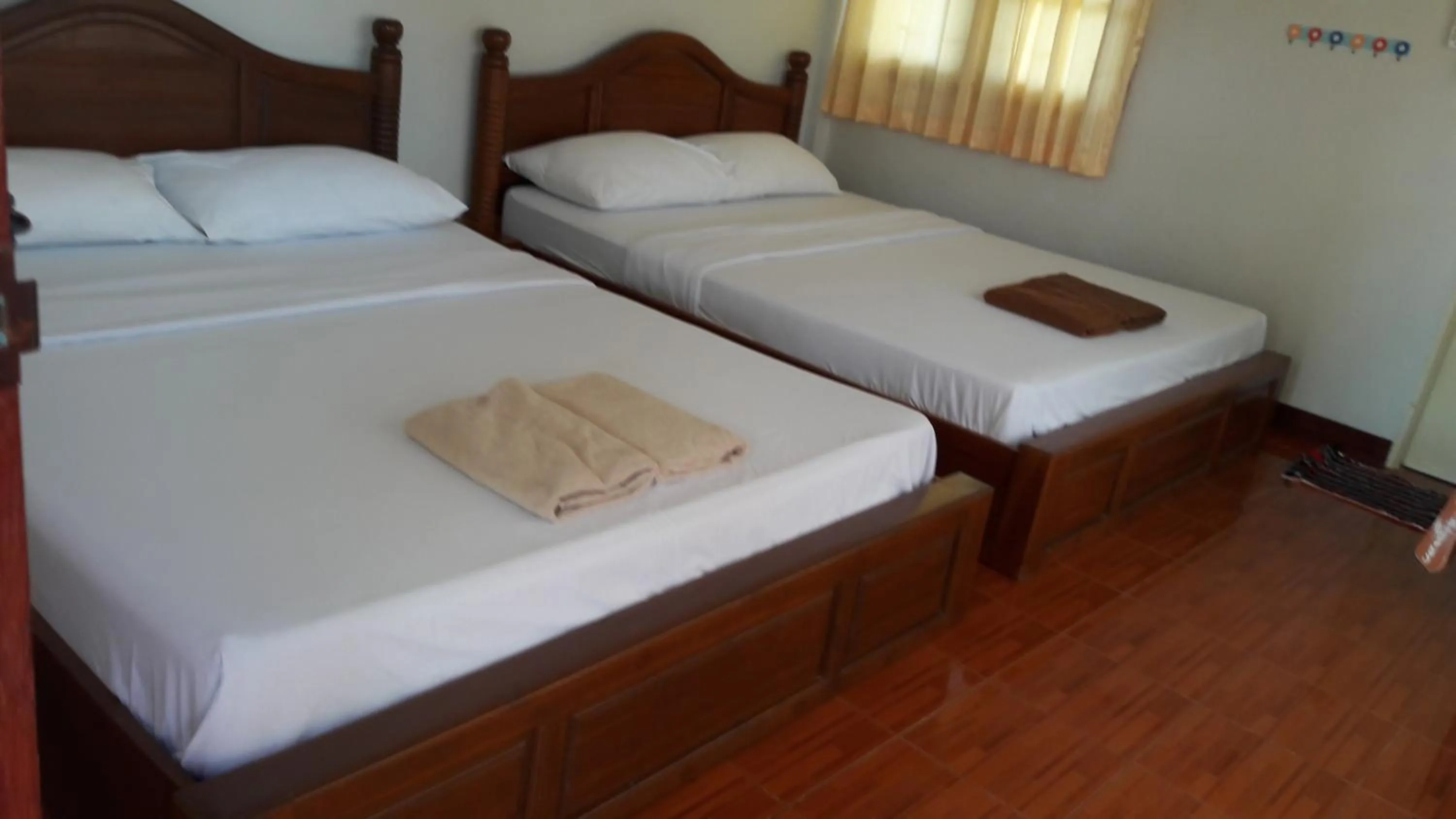 Bed in Khao Kho Lucky Hill Resort
