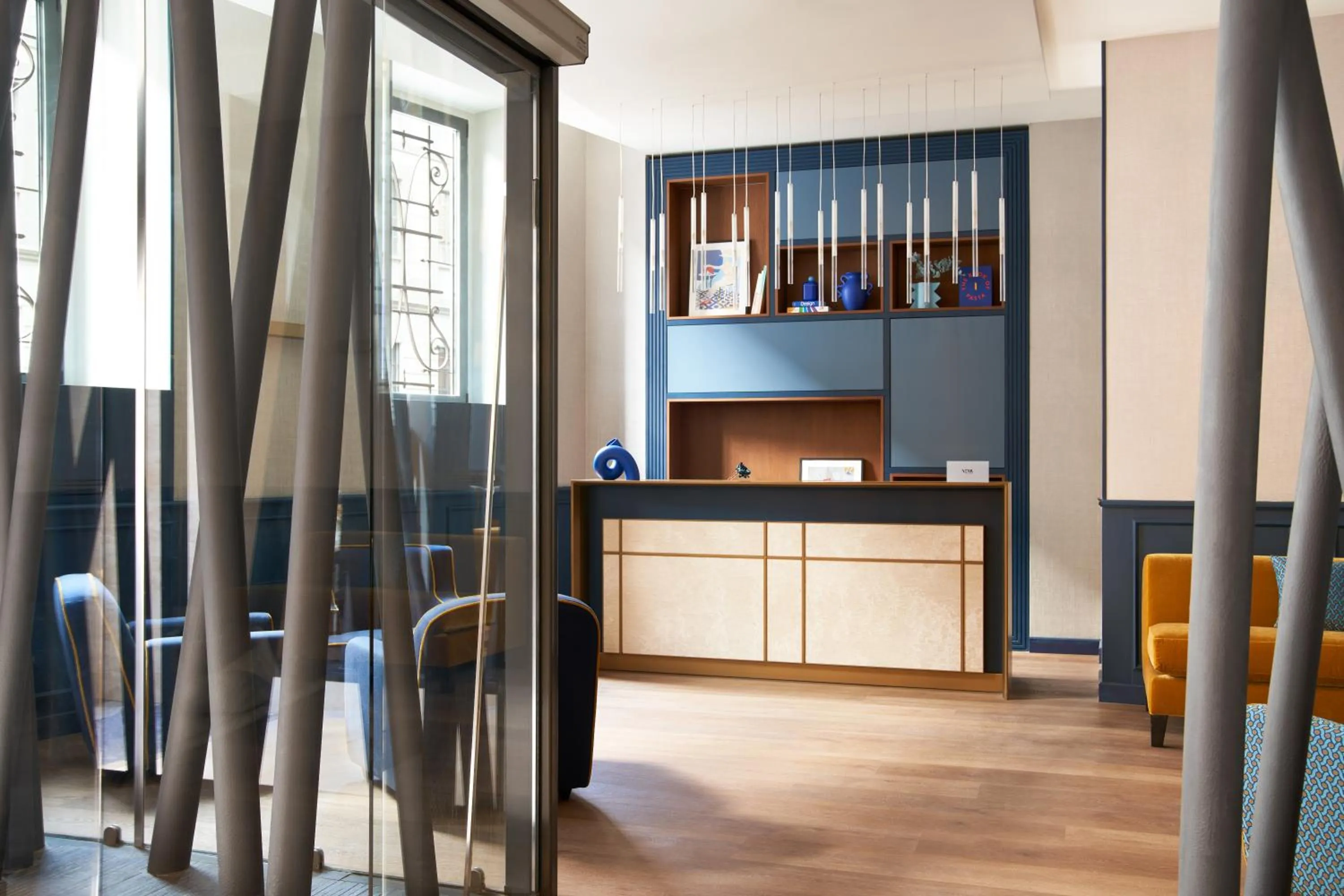 Lobby or reception in NEMI Hotel Milano