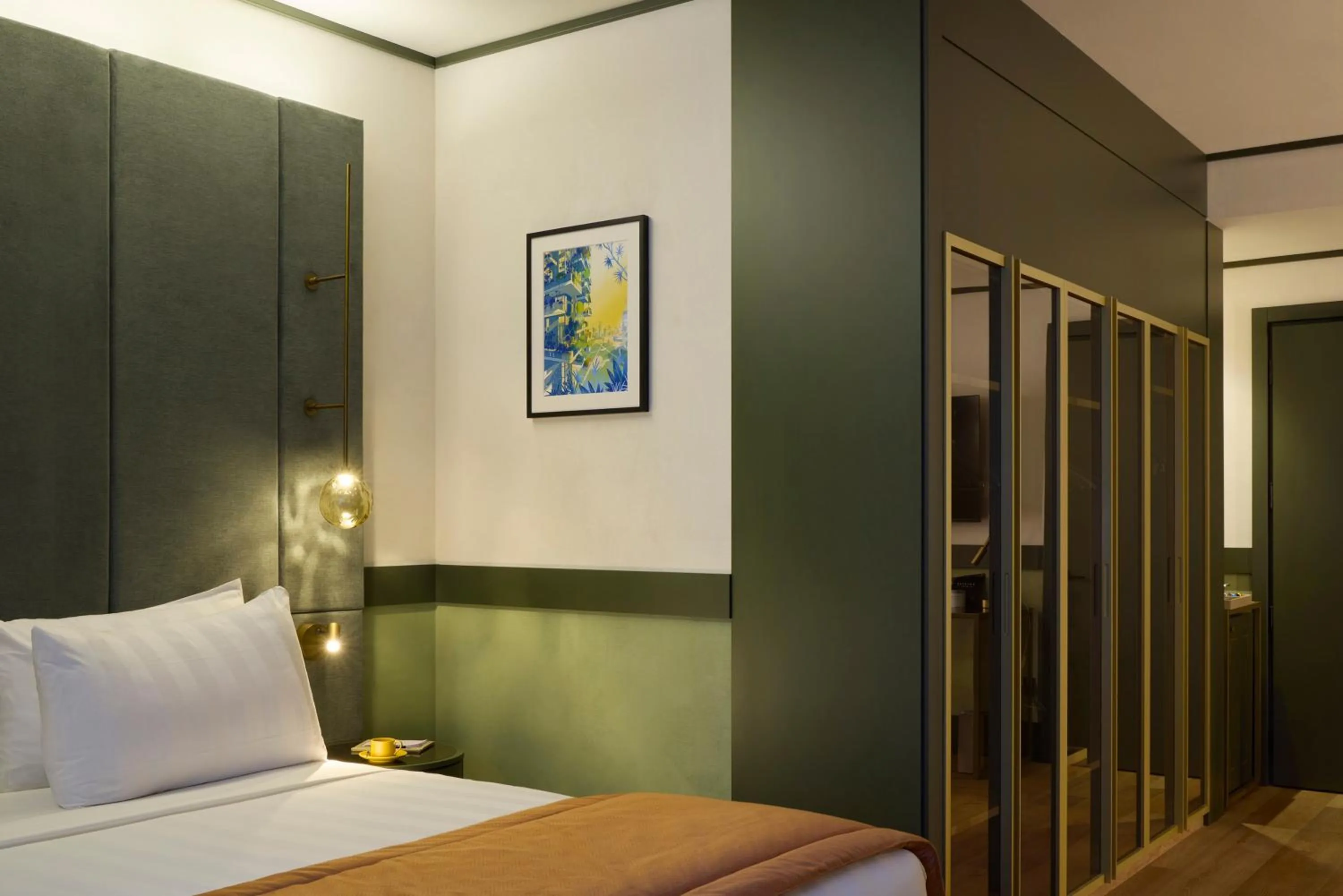 Bedroom, Bed in NEMI Hotel Milano