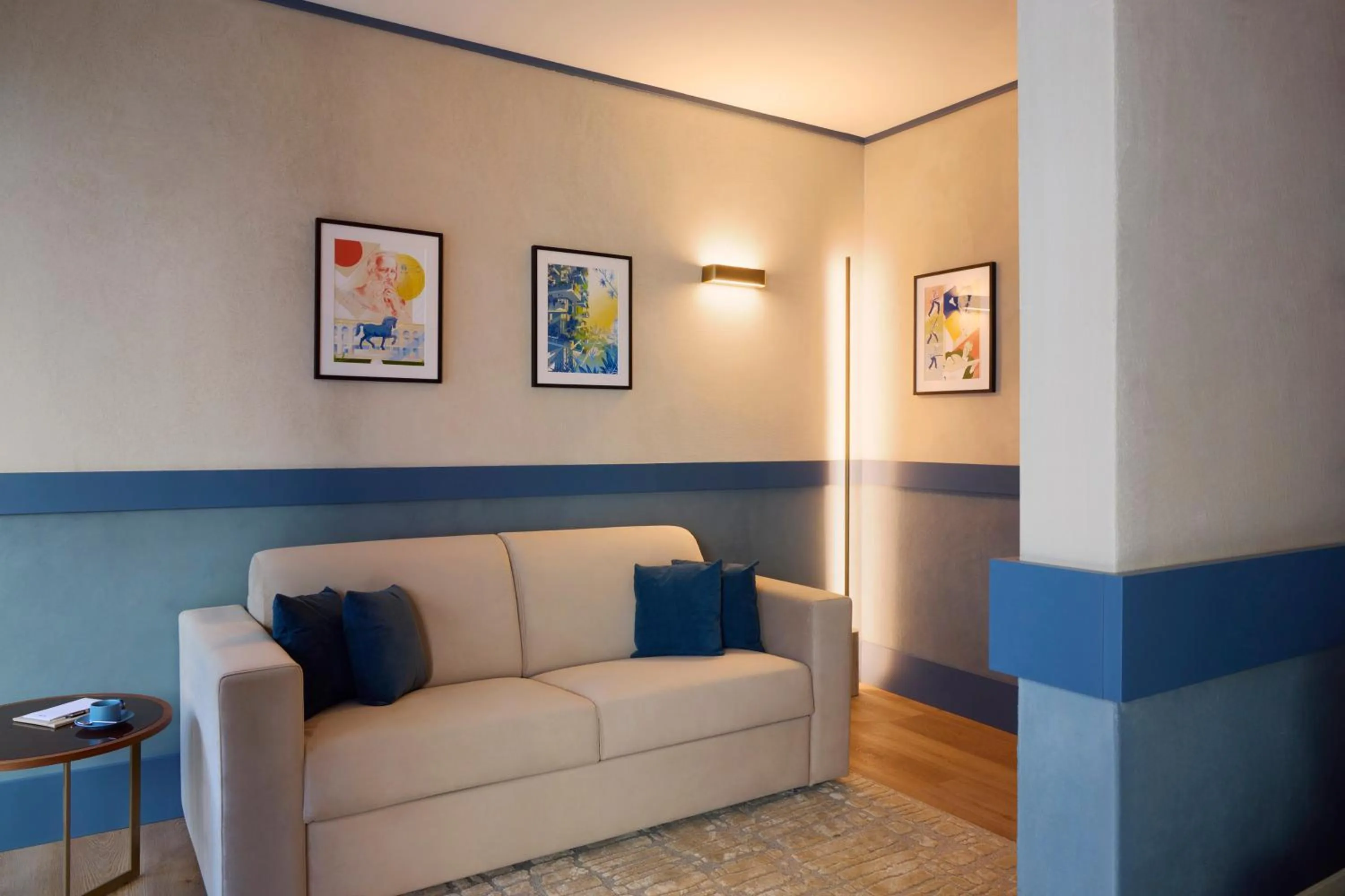 Living room in NEMI Hotel Milano