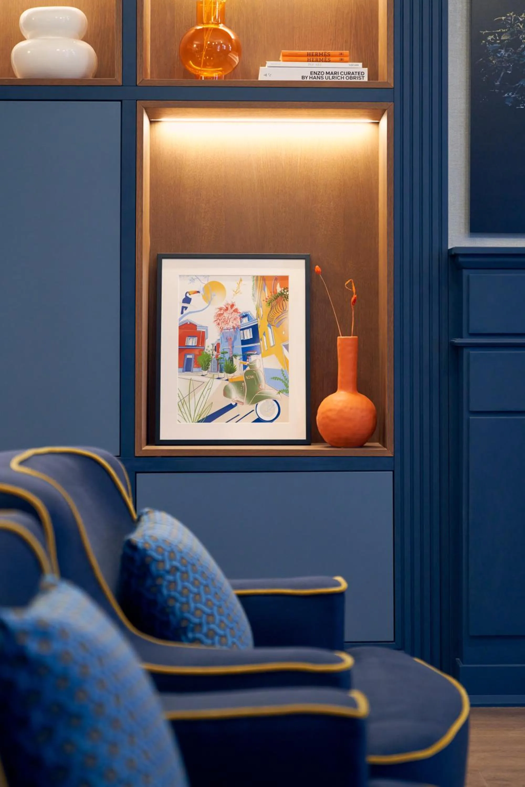 Decorative detail in NEMI Hotel Milano