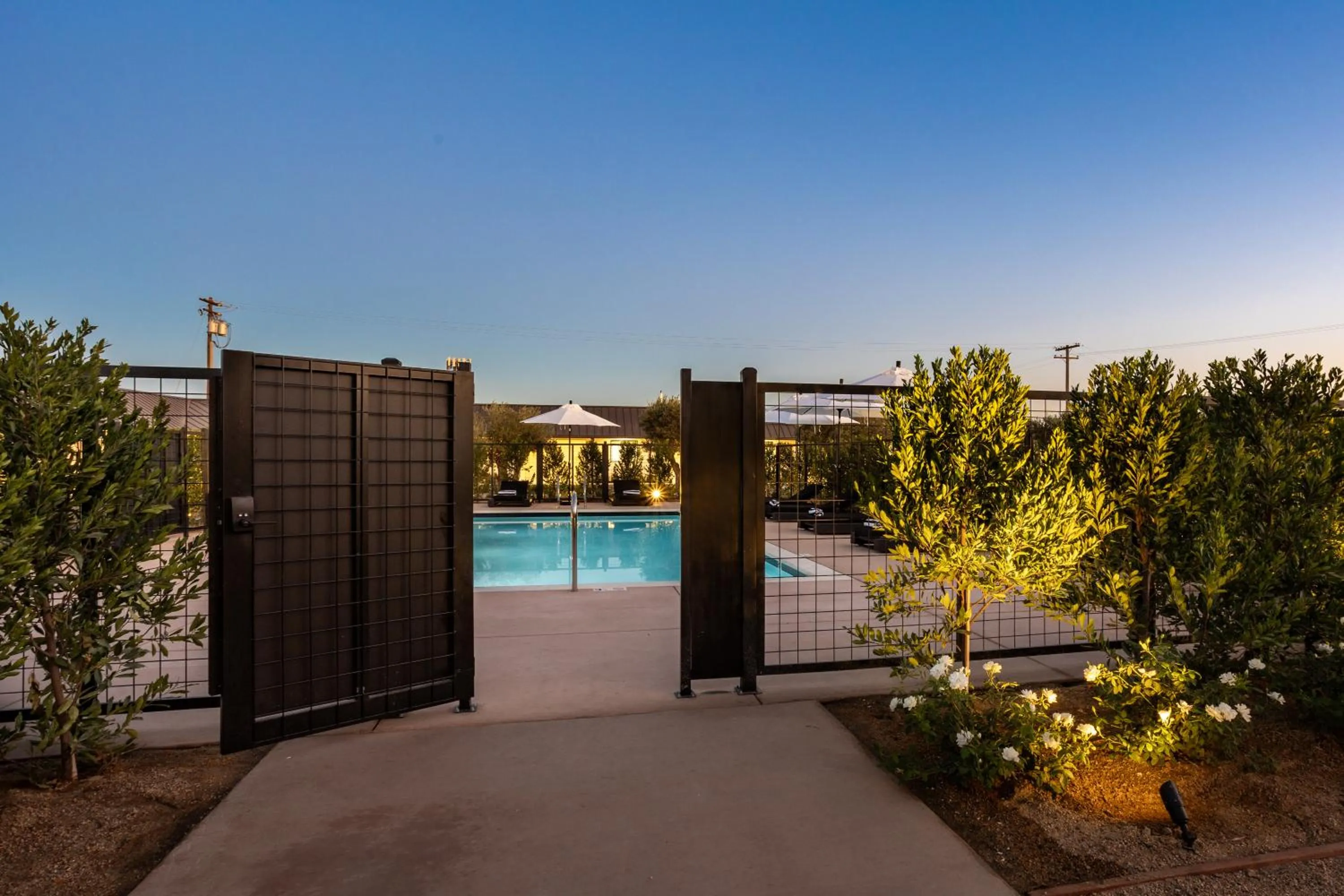 Swimming pool in Hotel Bayit