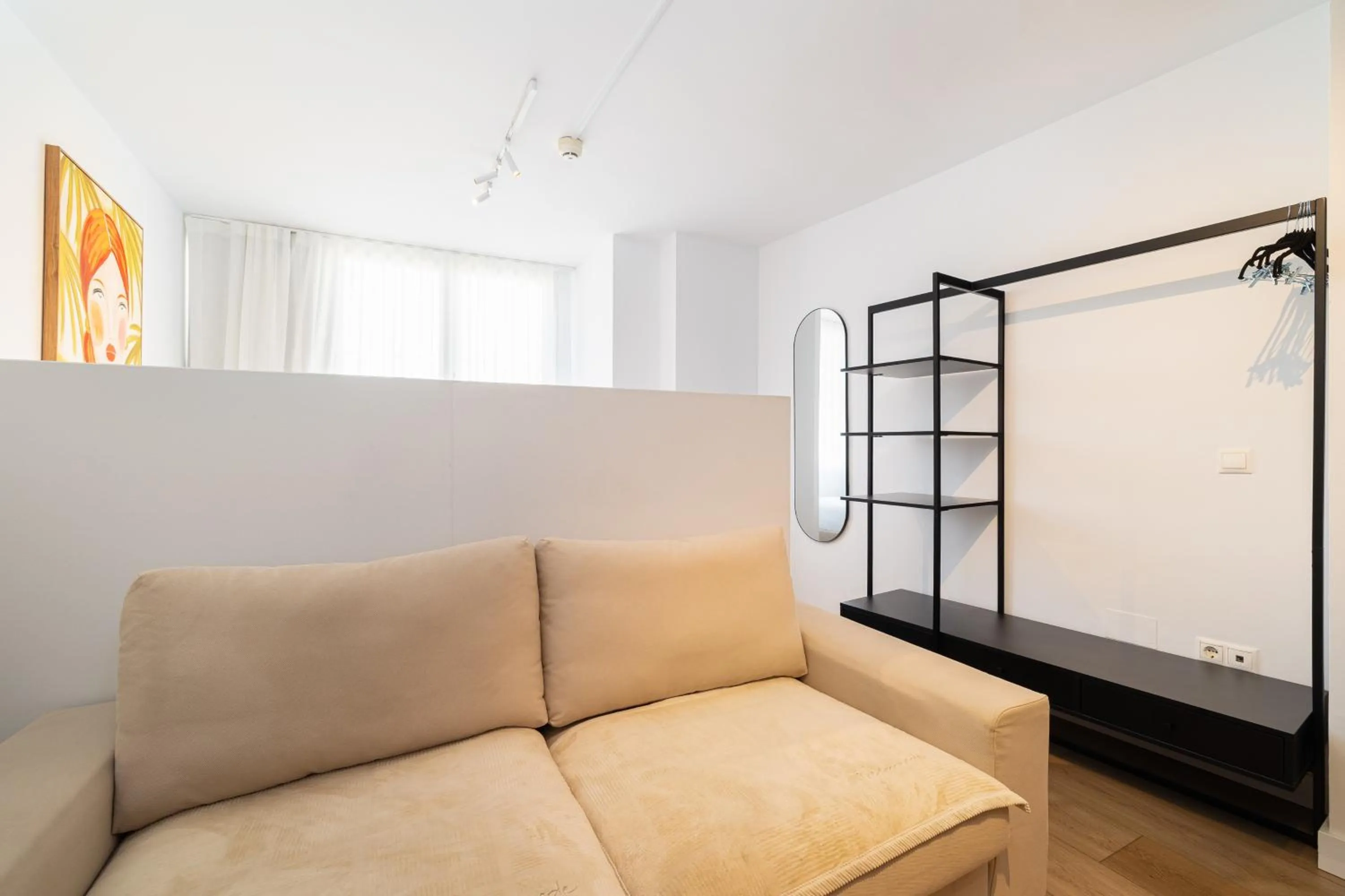 Living room in Holidays2Malaga Studios Juan de Mena