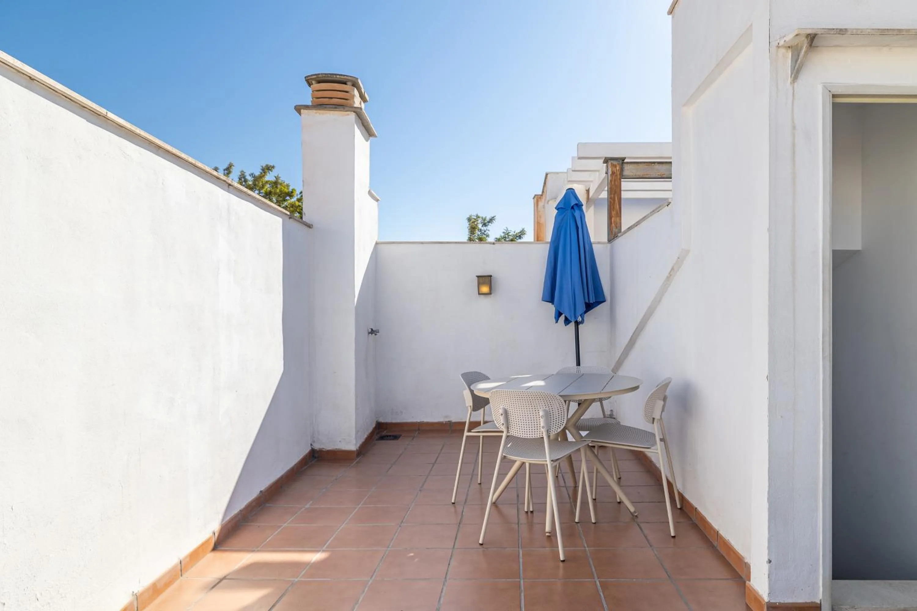 Balcony/Terrace in Holidays2Malaga Studios Juan de Mena