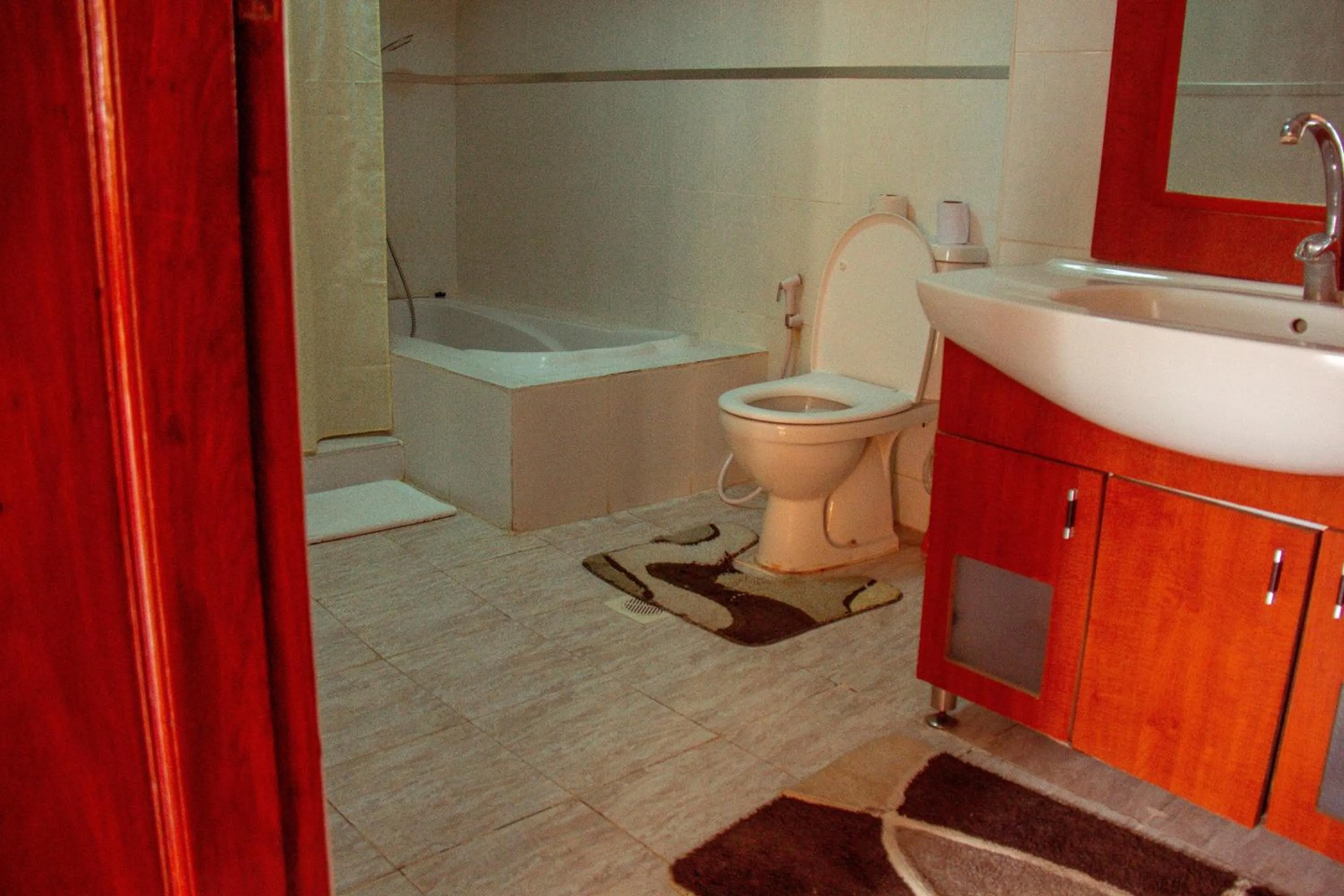 Toilet in The Charity Hotel International