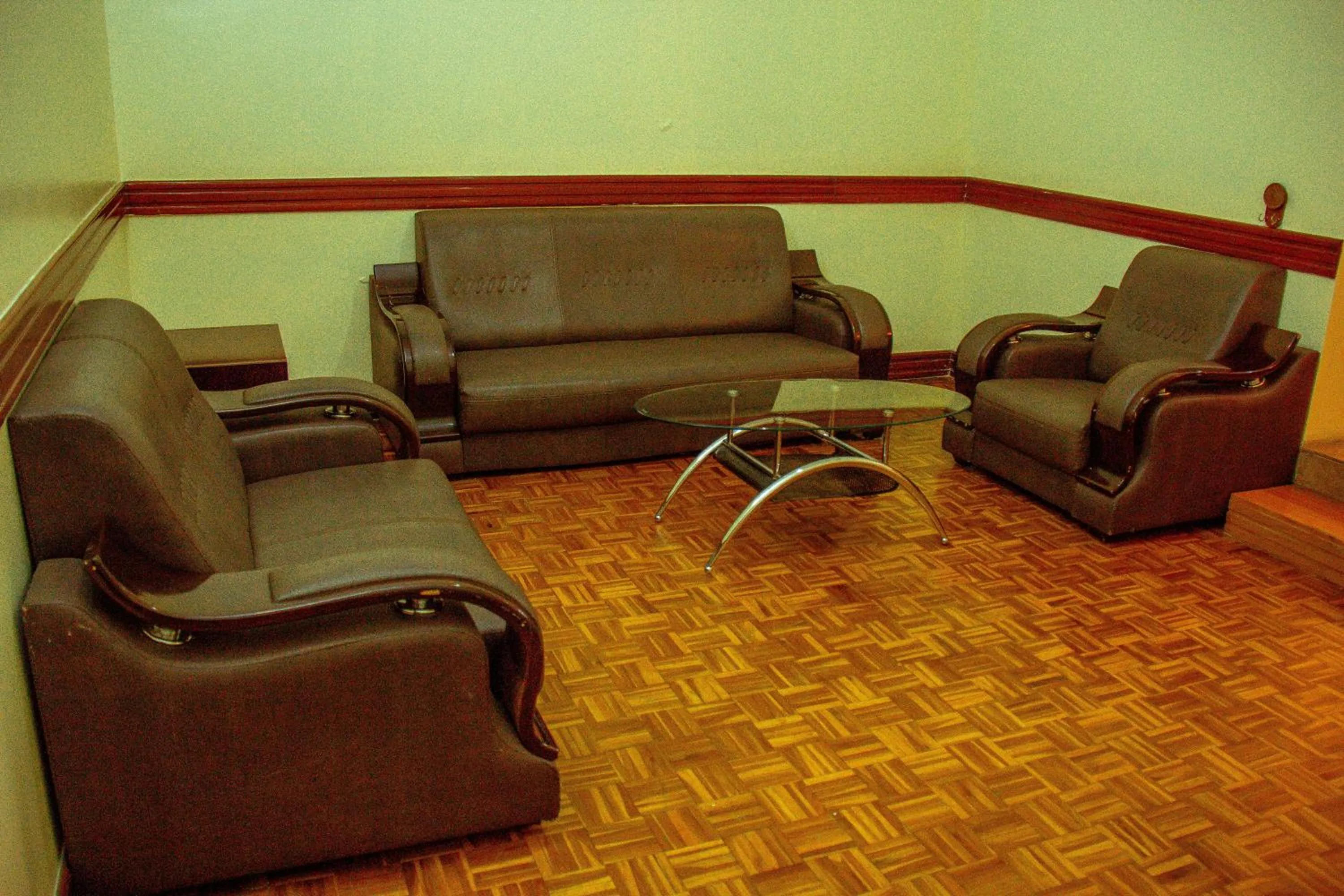 Living room in The Charity Hotel International