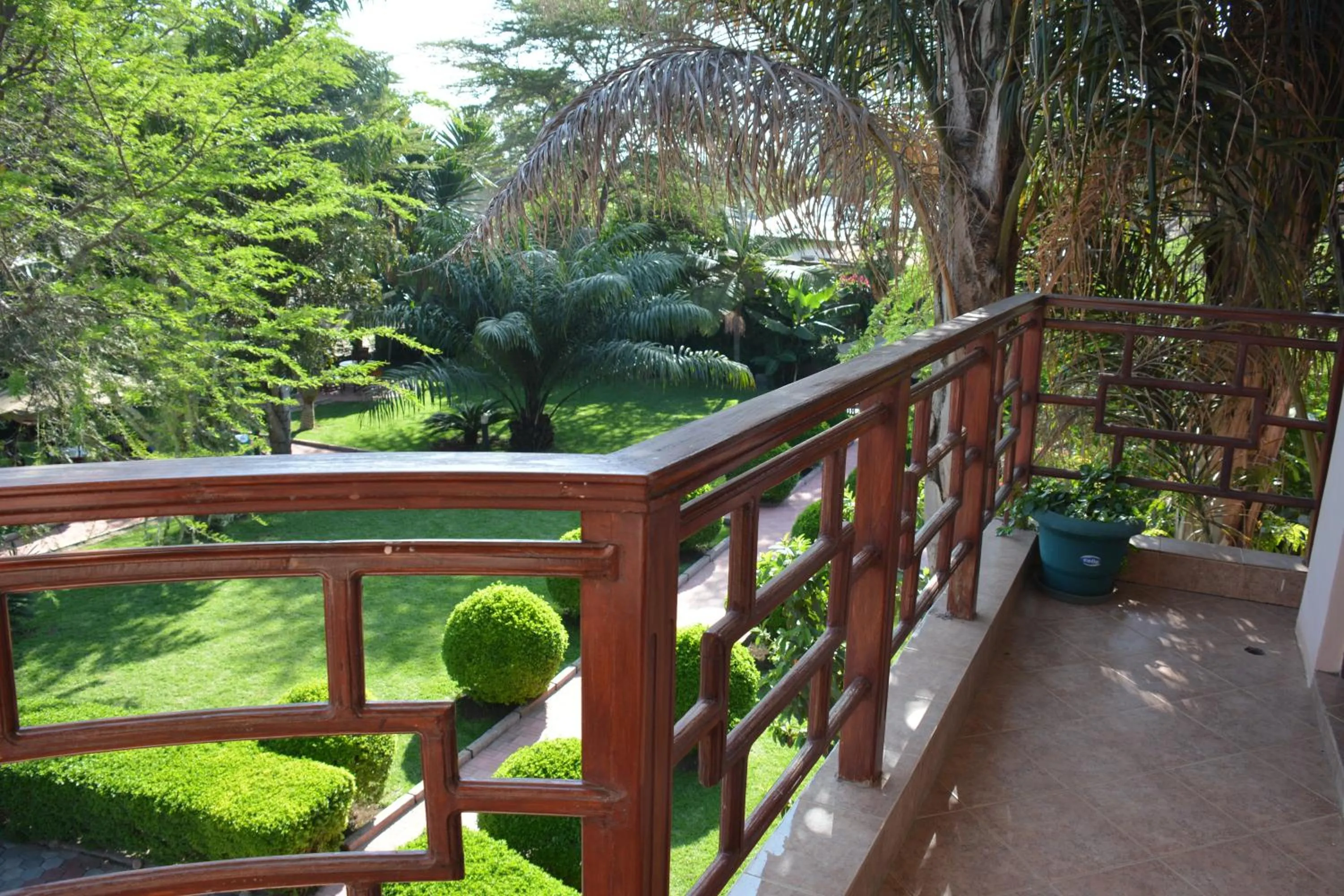 Garden in The Charity Hotel International