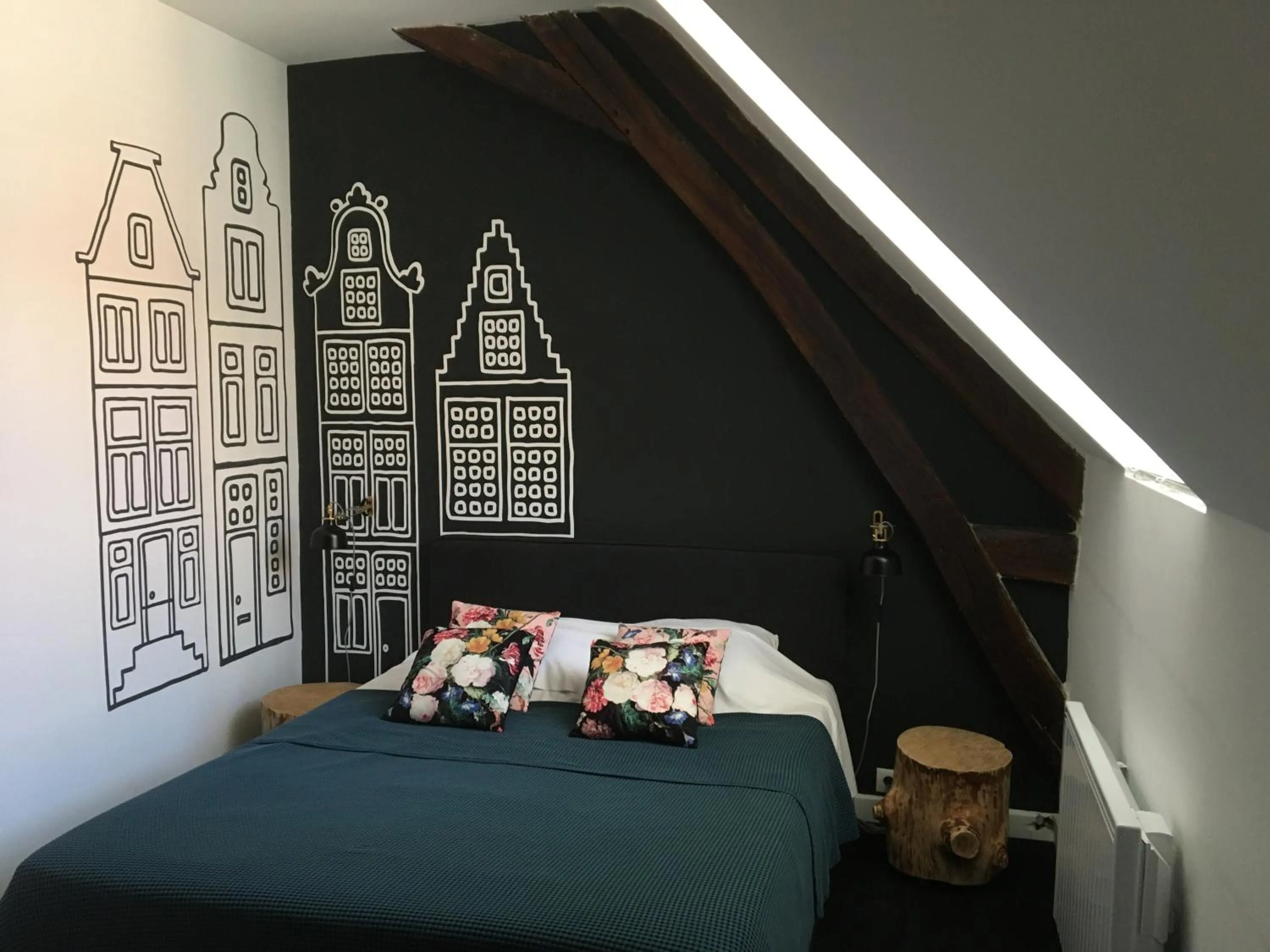 Bed in Boutique Hotel B&B Fleurie