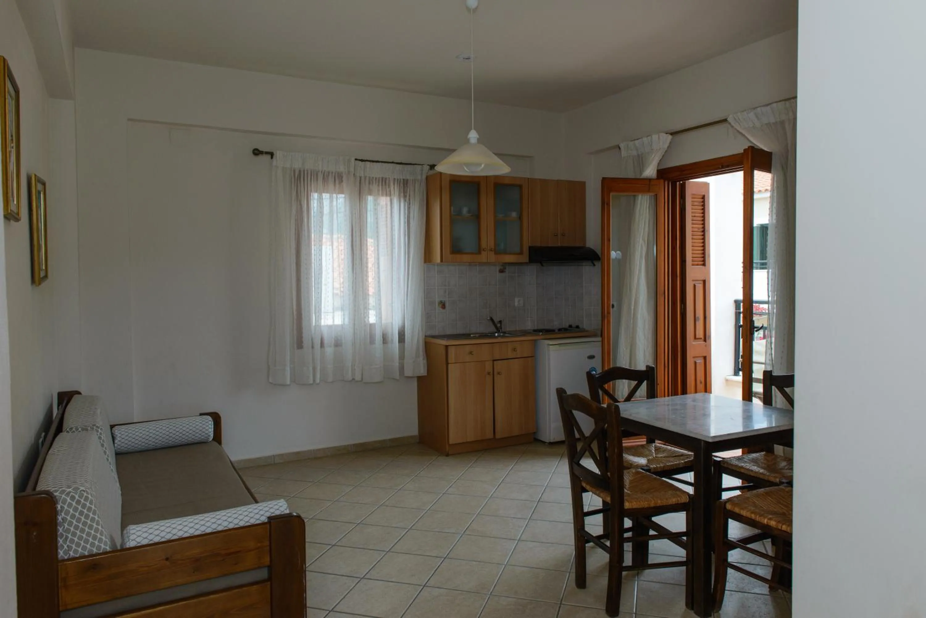 Seating area in So Nice Hotel