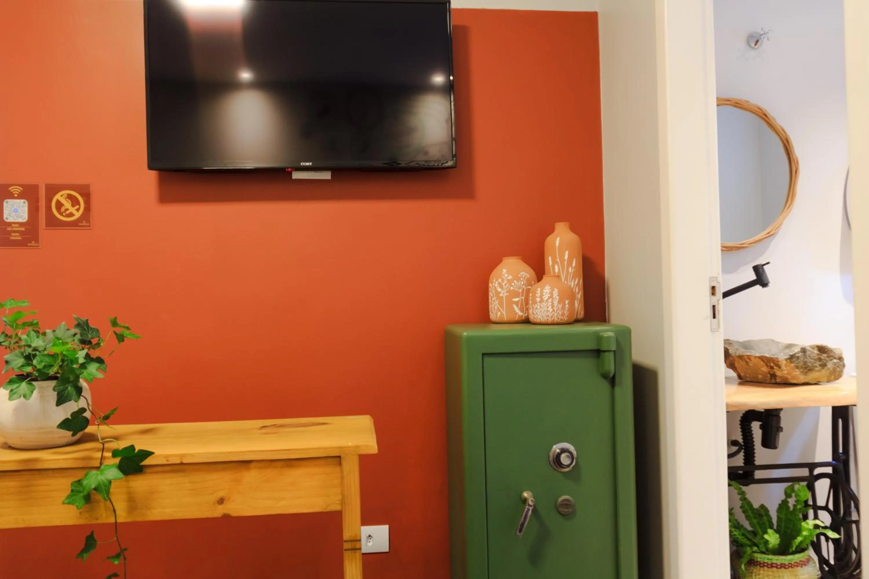 Lobby or reception in Che Hermano Suítes