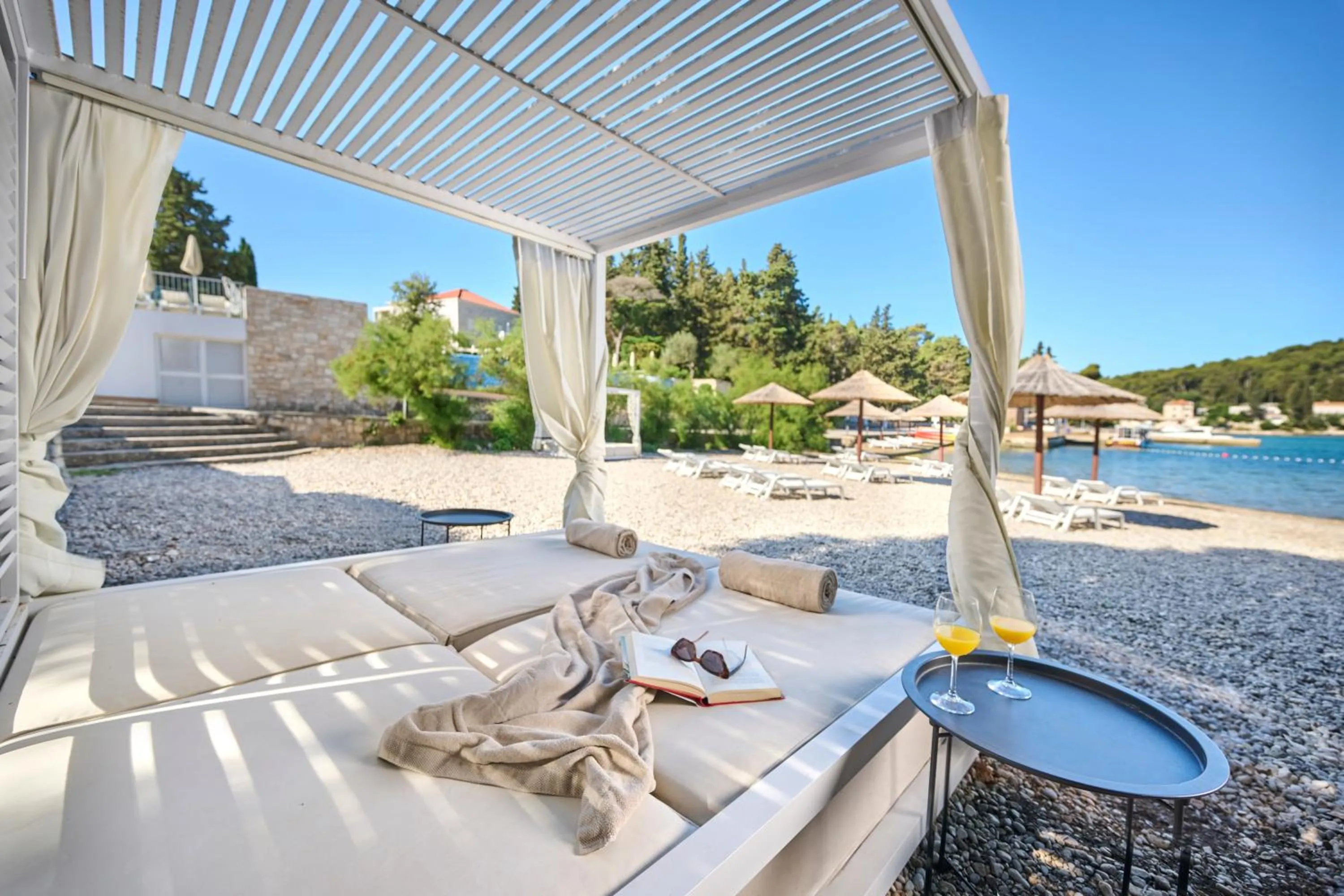 Beach in Aminess Vival Port9 Residence