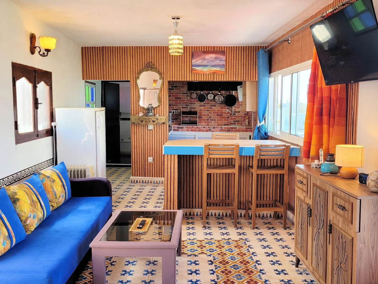 Area and facilities in Maison de la Lagune