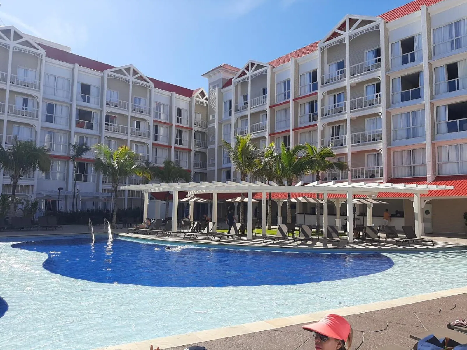 Pool view in São Pedro Thermas Resort