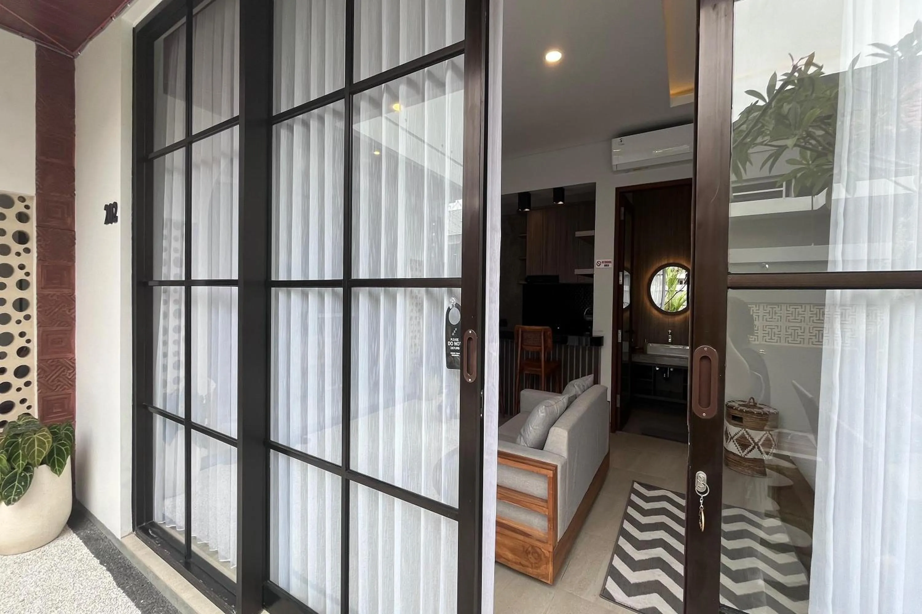 Seating area in Ranala Coliving