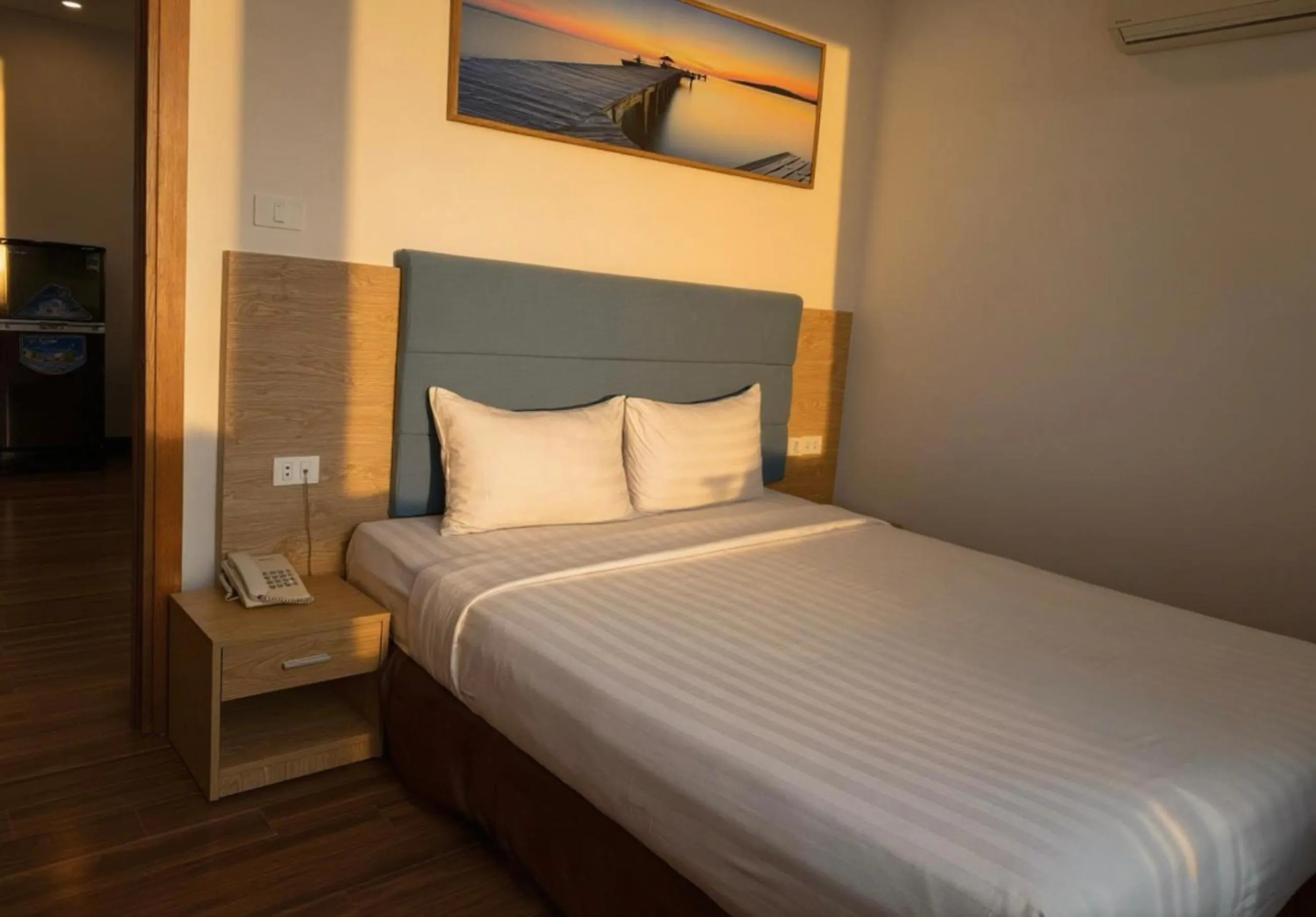 Bed in Platinum Orchid Hotel Danang