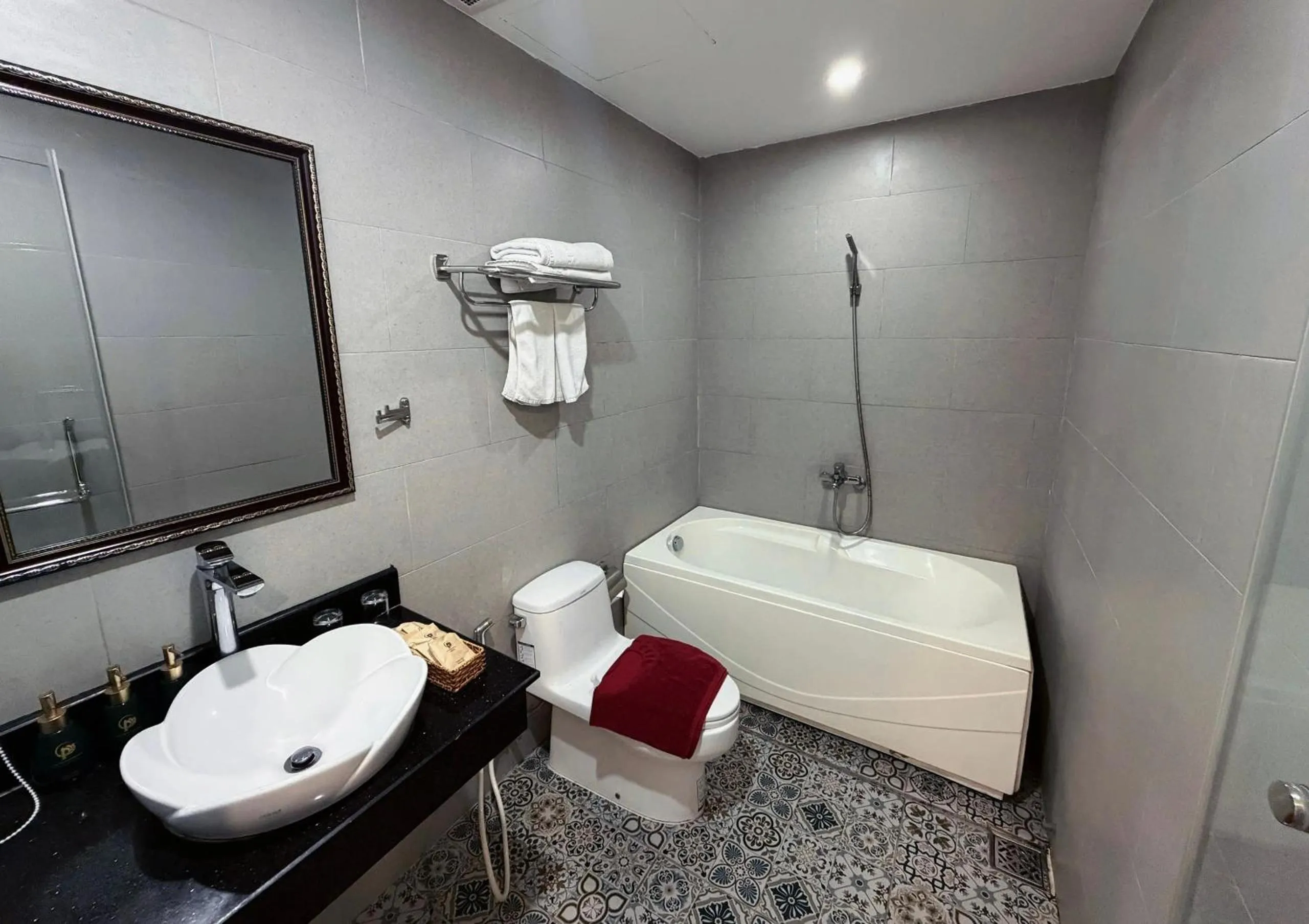 Toilet in Platinum Orchid Hotel Danang